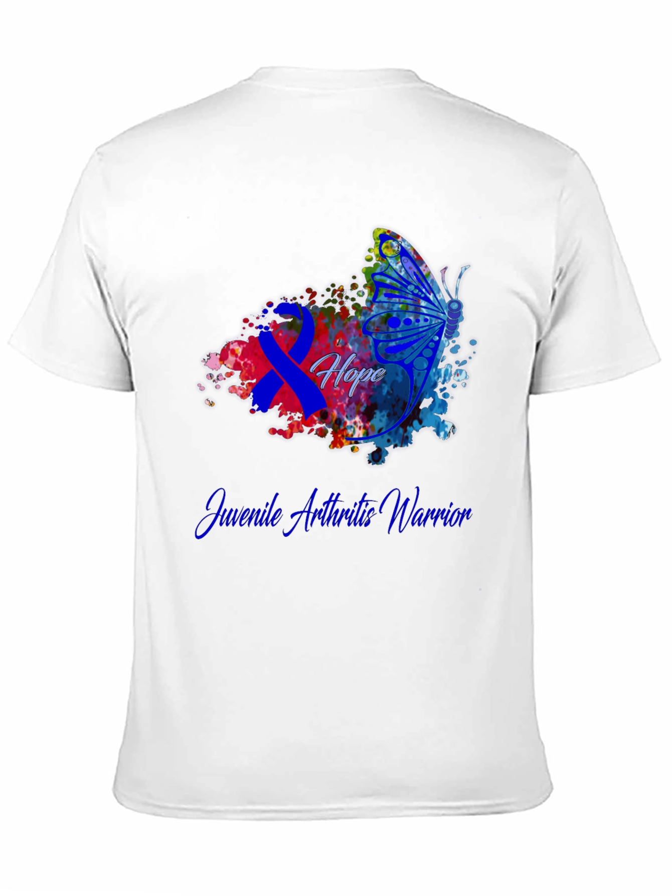 Juvenile Arthritis Warrior Butterfly T-Shirt
