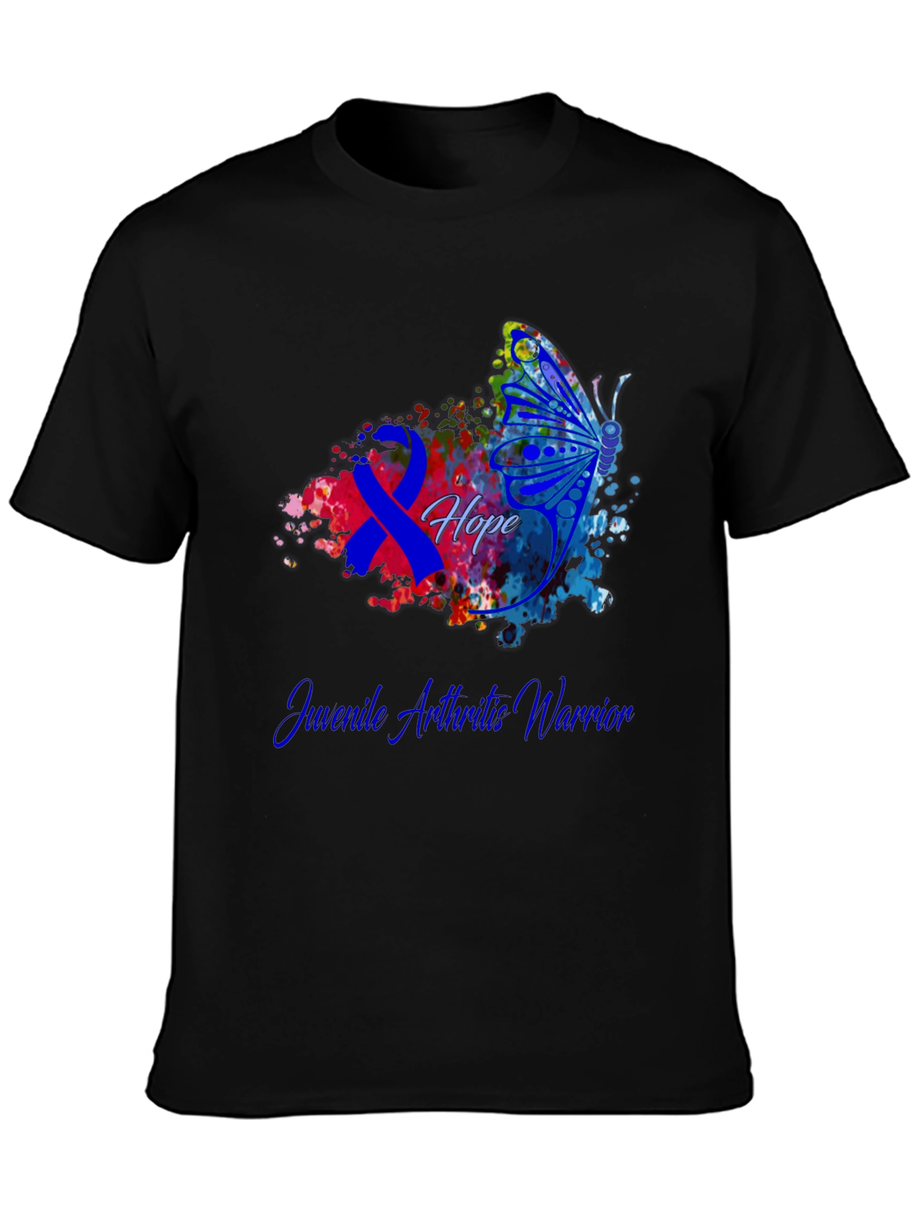Juvenile Arthritis Warrior Butterfly T-Shirt