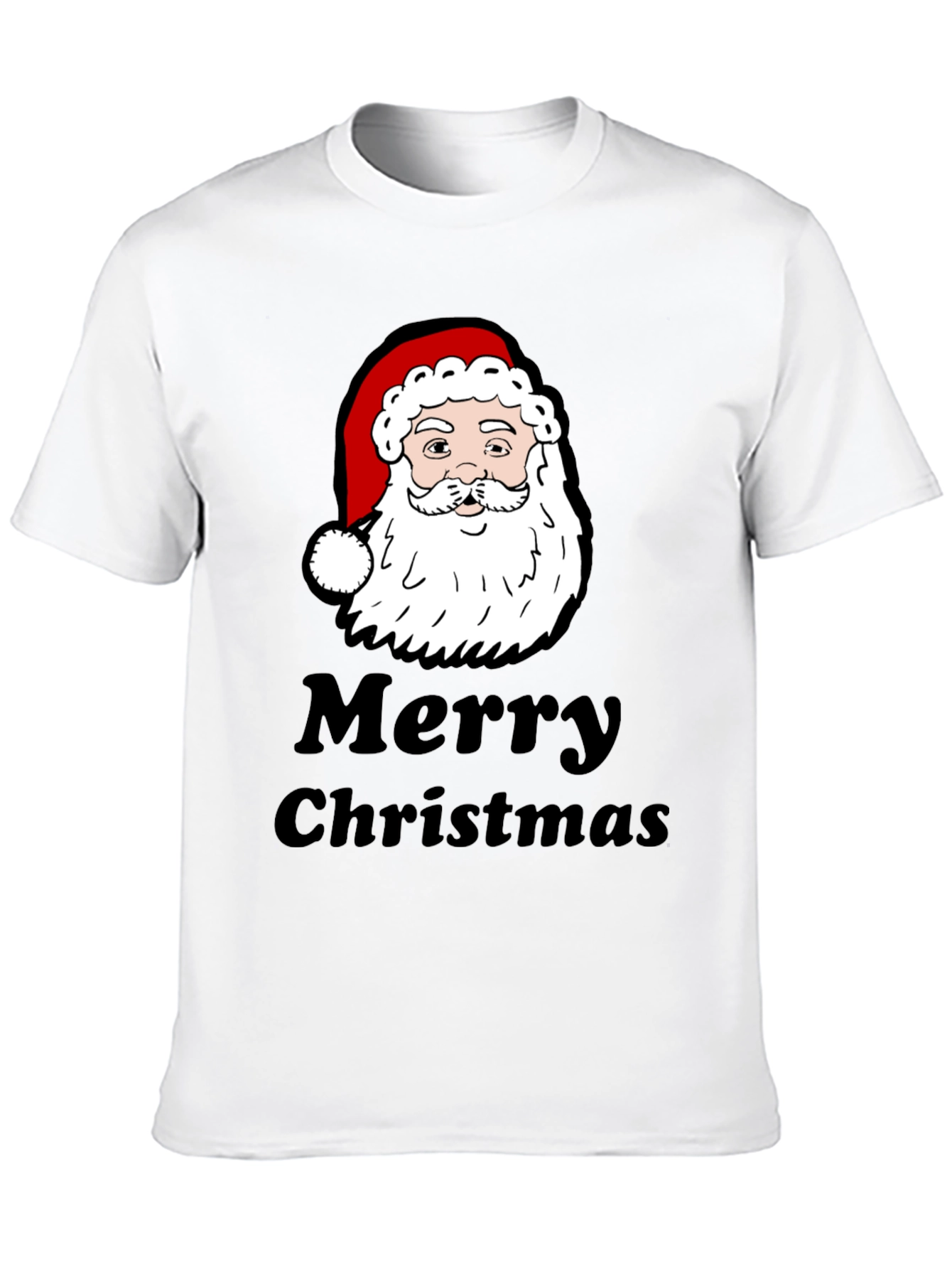 Merry Christmas Santa Graphic T-Shirt
