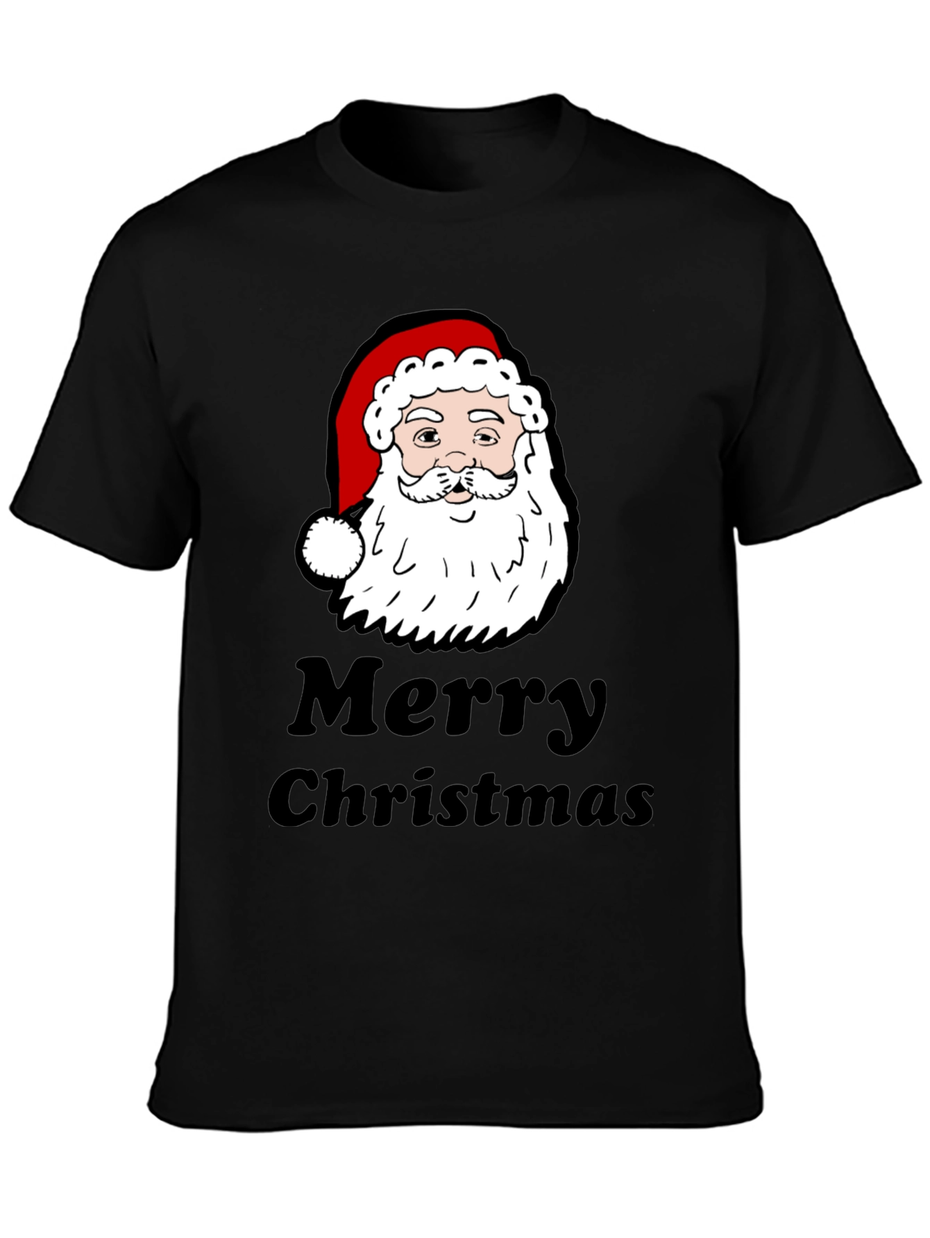 Merry Christmas Santa Graphic T-Shirt