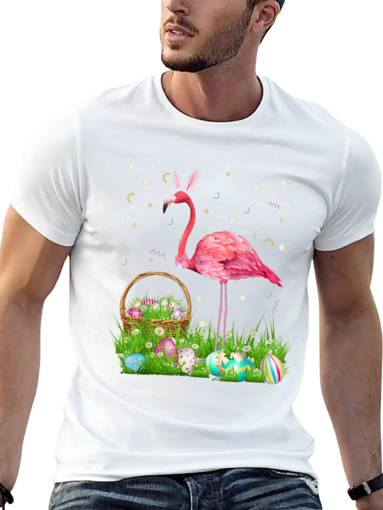 Easter Flamingo T-Shirt