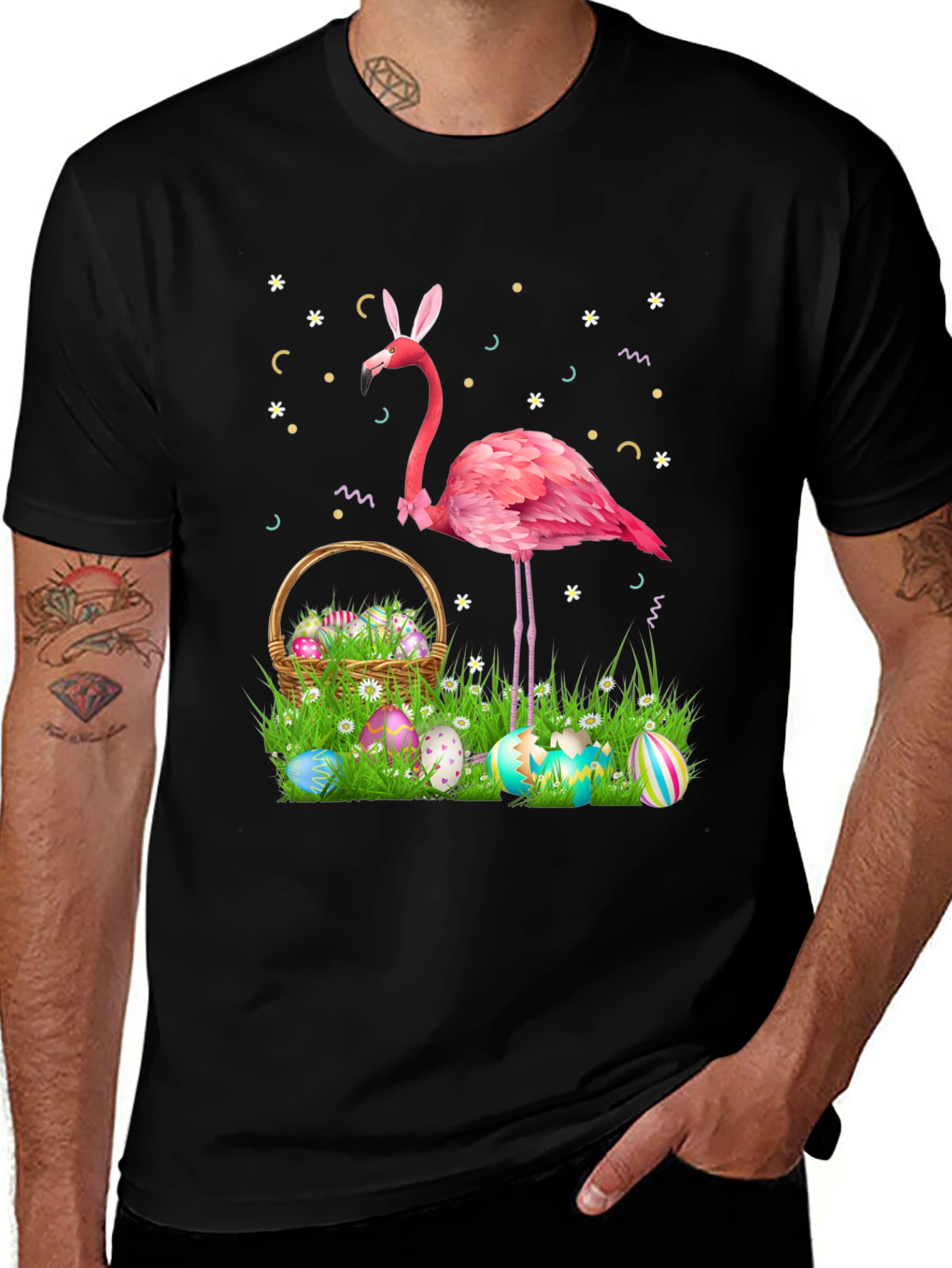 Easter Flamingo T-Shirt