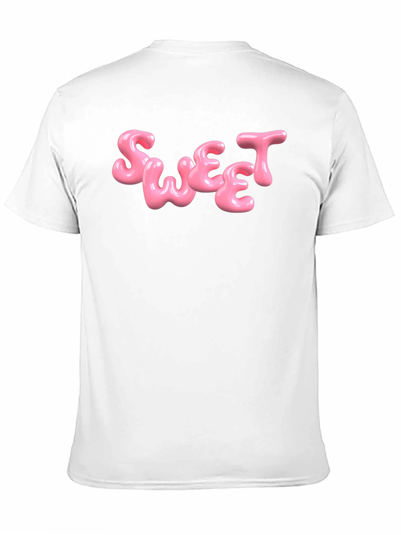 Sweet Bubble Letter Black T-Shirt