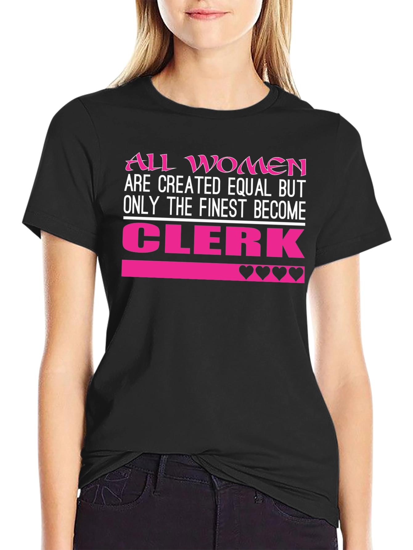 Finest Clerk T-Shirt - Womens Tee