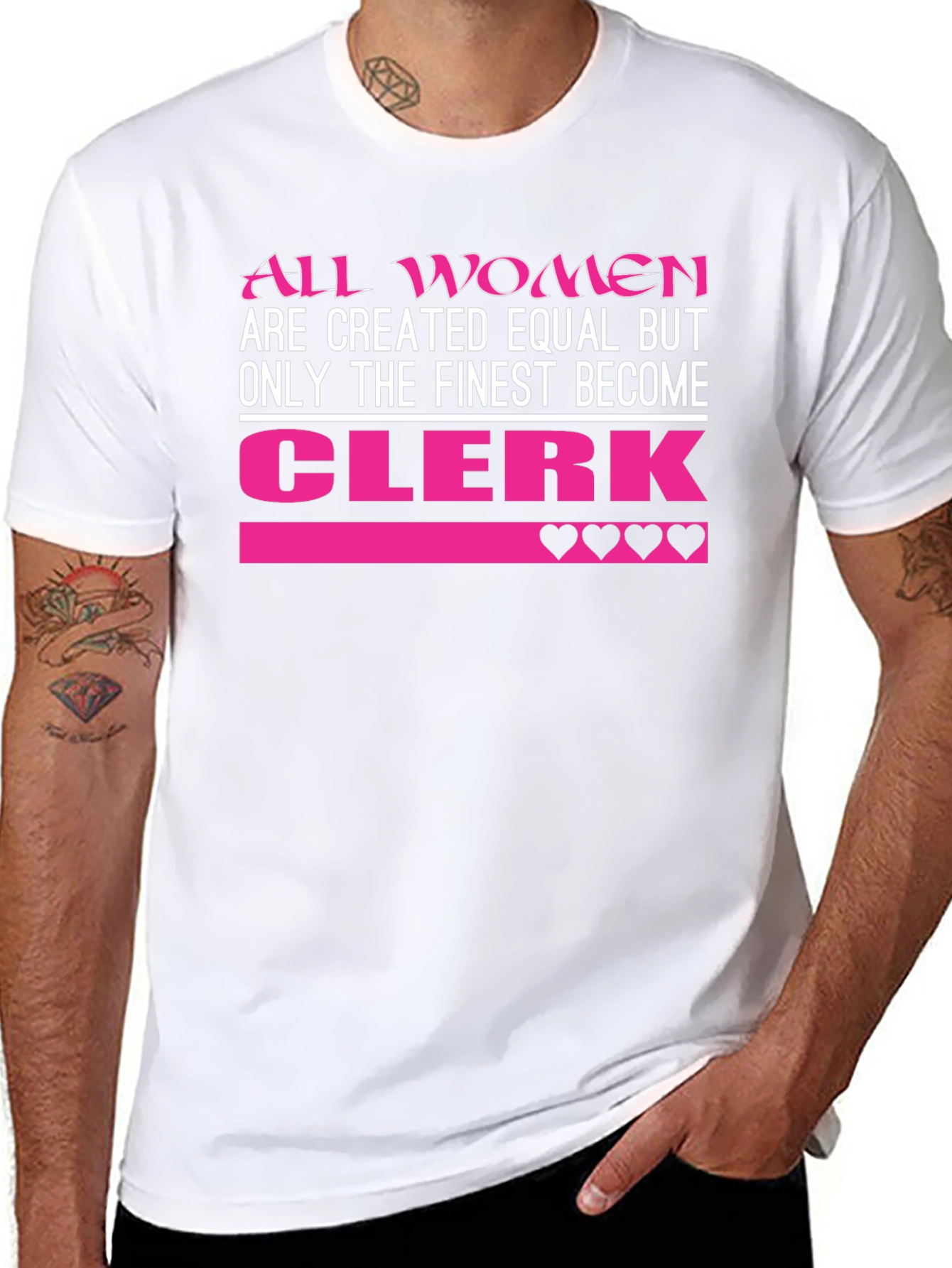 Finest Clerk T-Shirt - Womens Tee