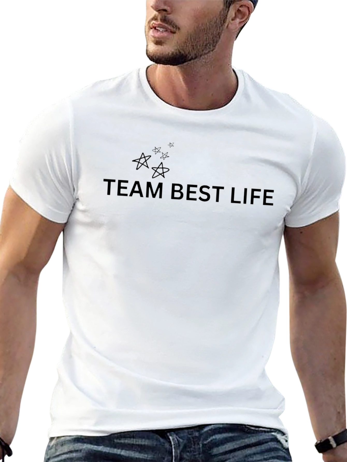 Team Best Life Black T-Shirt