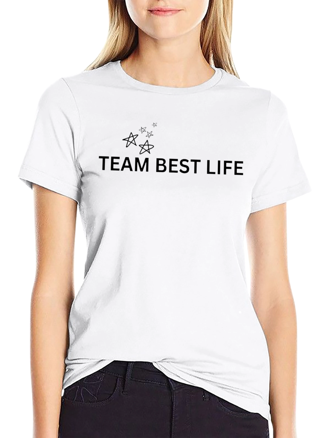 Team Best Life Black T-Shirt