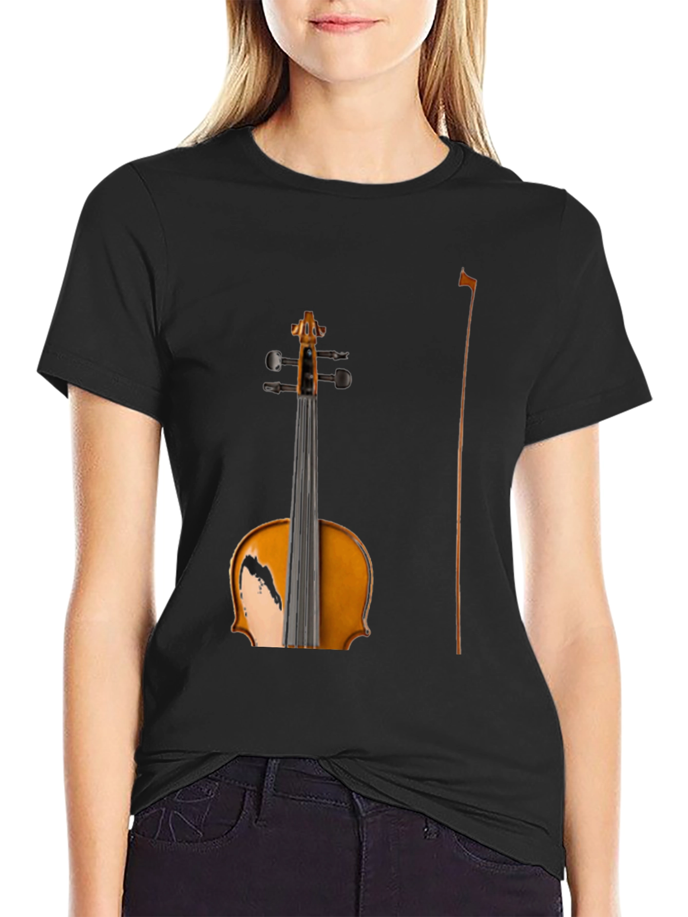 Violin T-Shirt - Music Lovers Tee