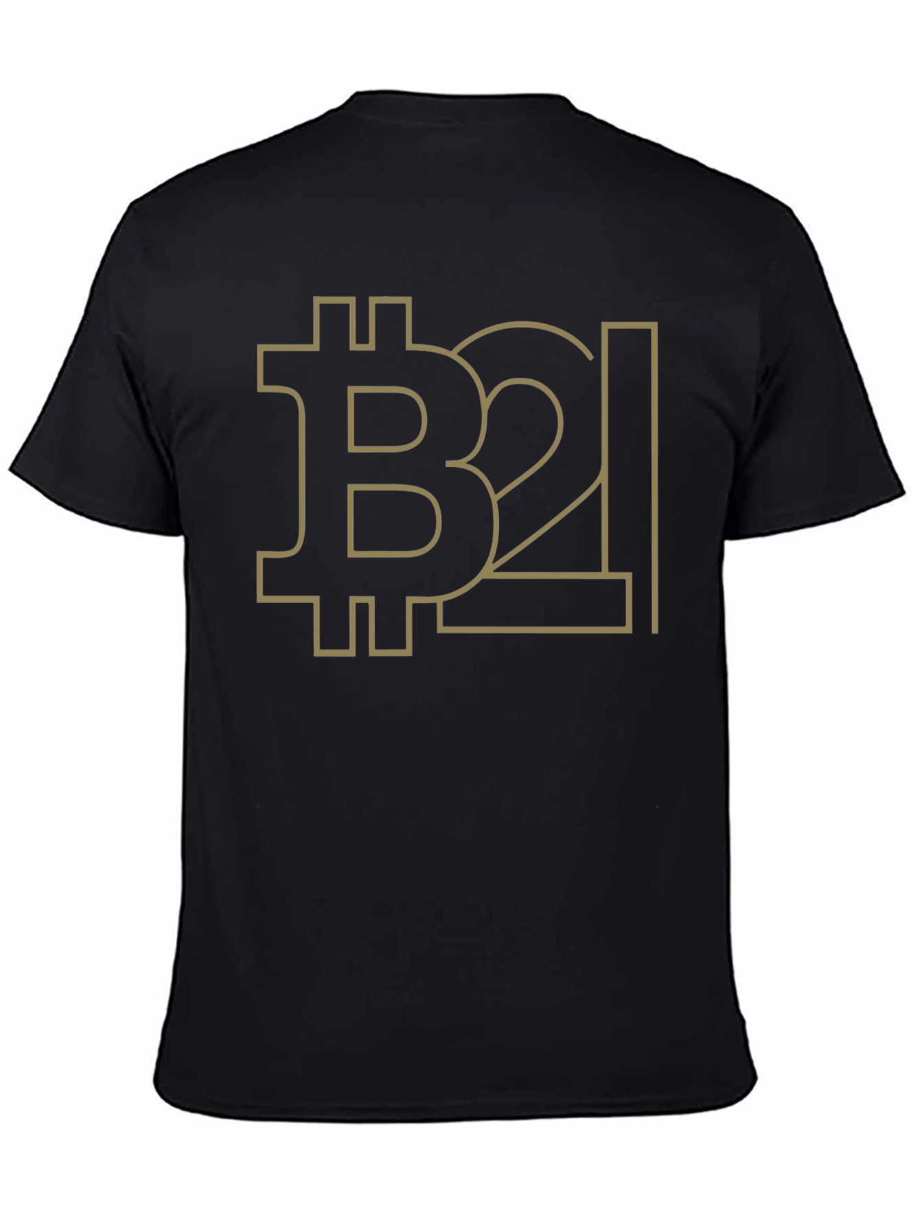 Bitcoin B2l Black Graphic Tee