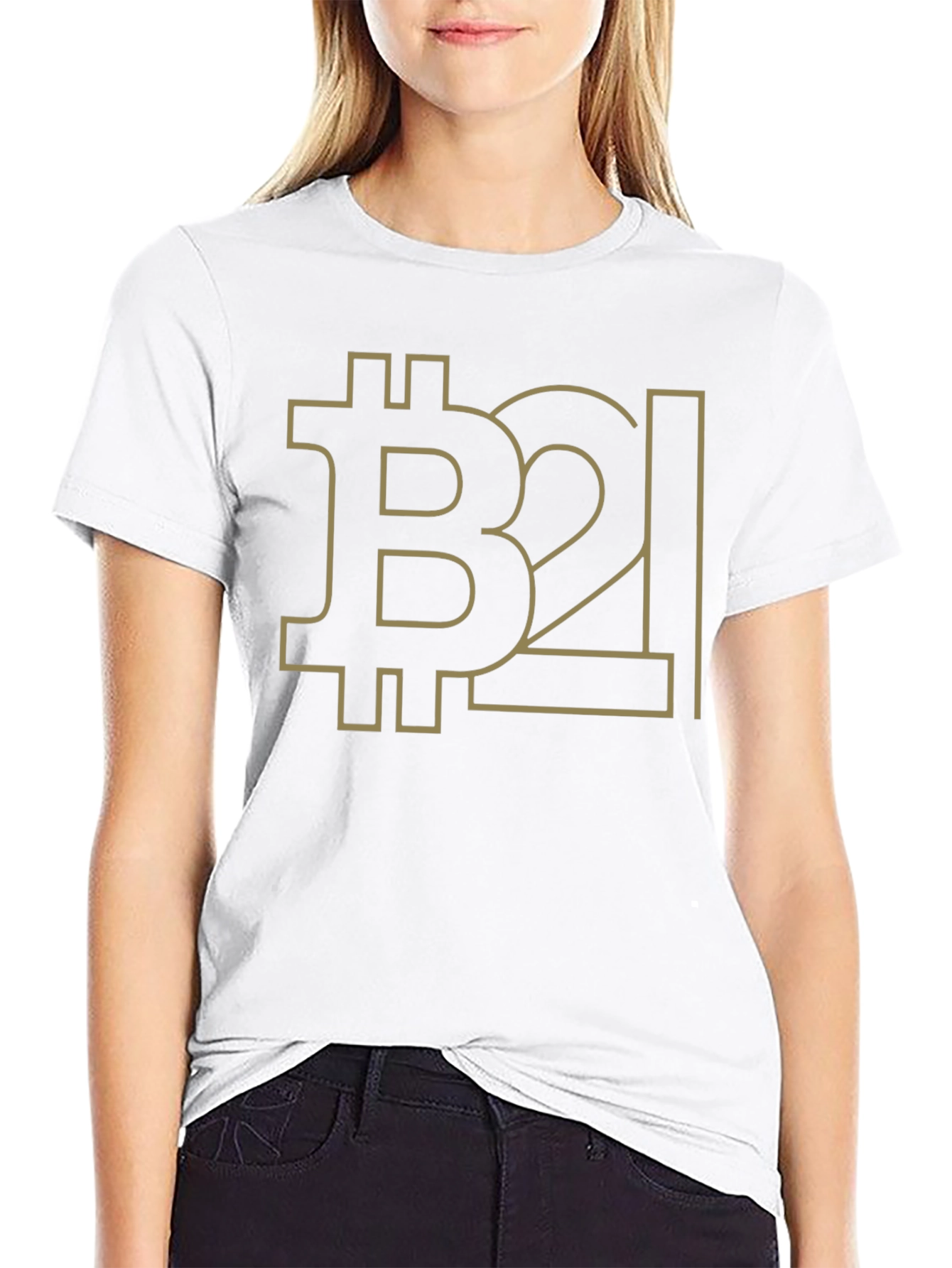 Bitcoin B2l Black Graphic Tee