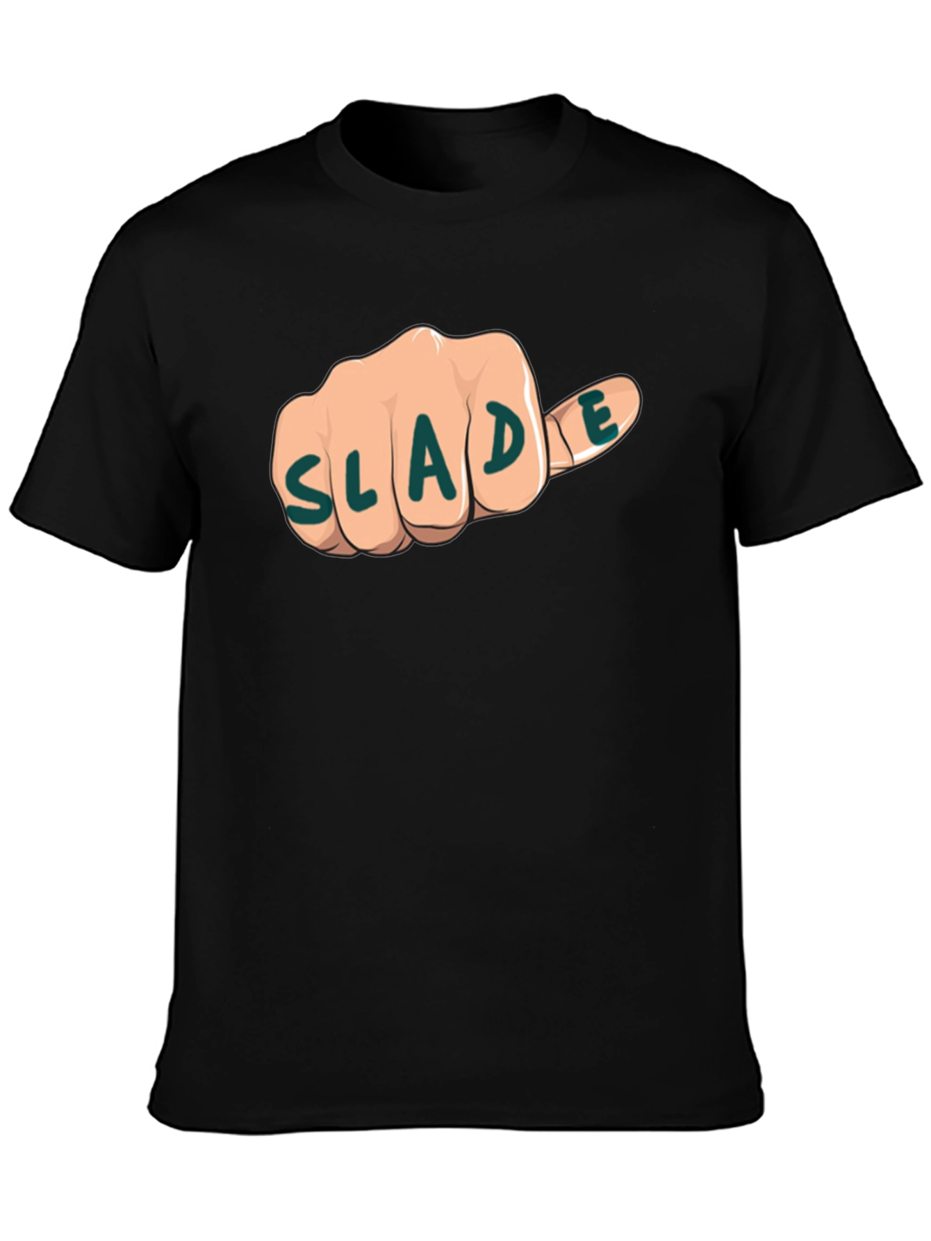 Slade Fist Bump Graphic Tee - Black