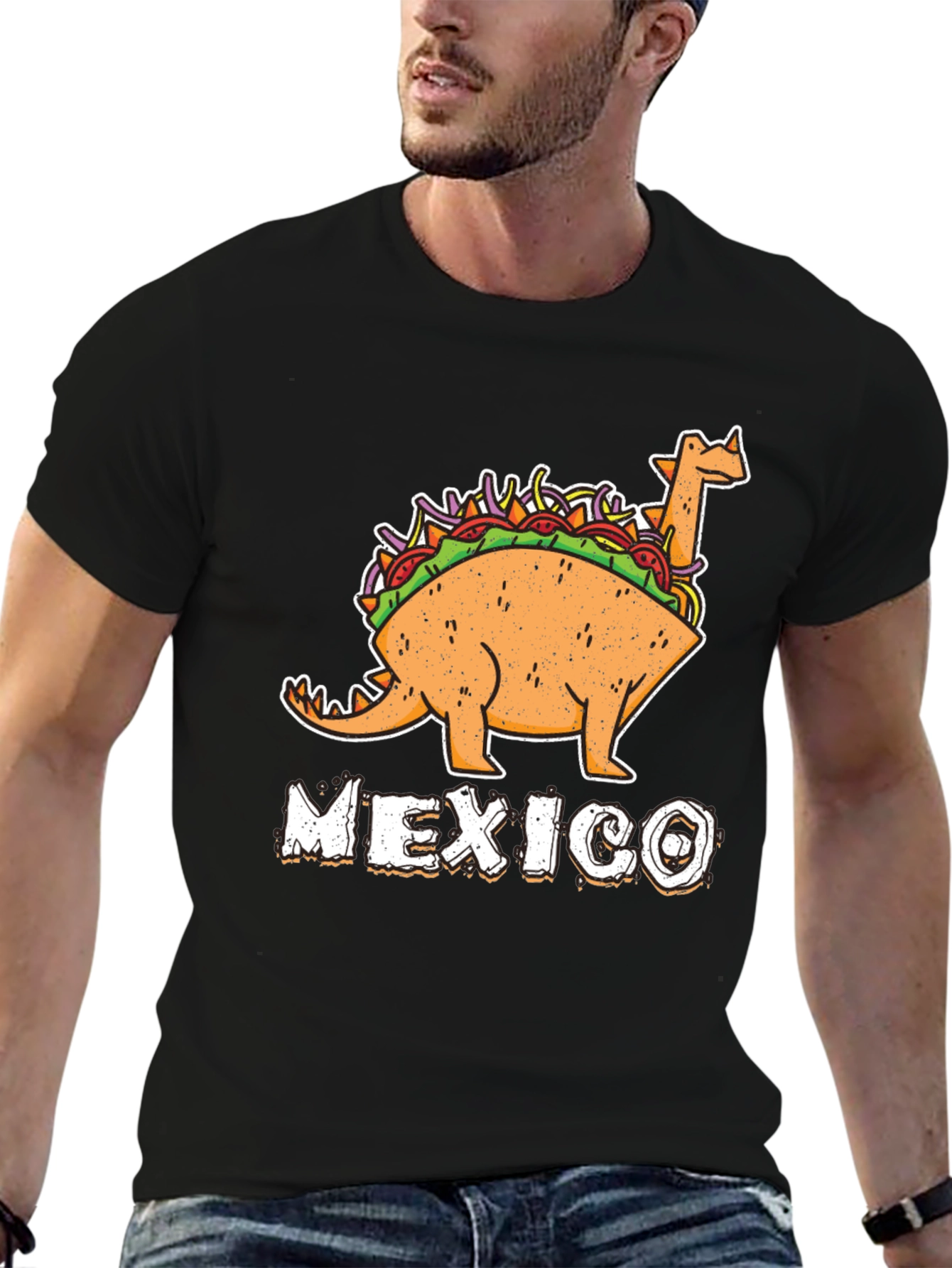 Taco-Saurus Mexico T-Shirt