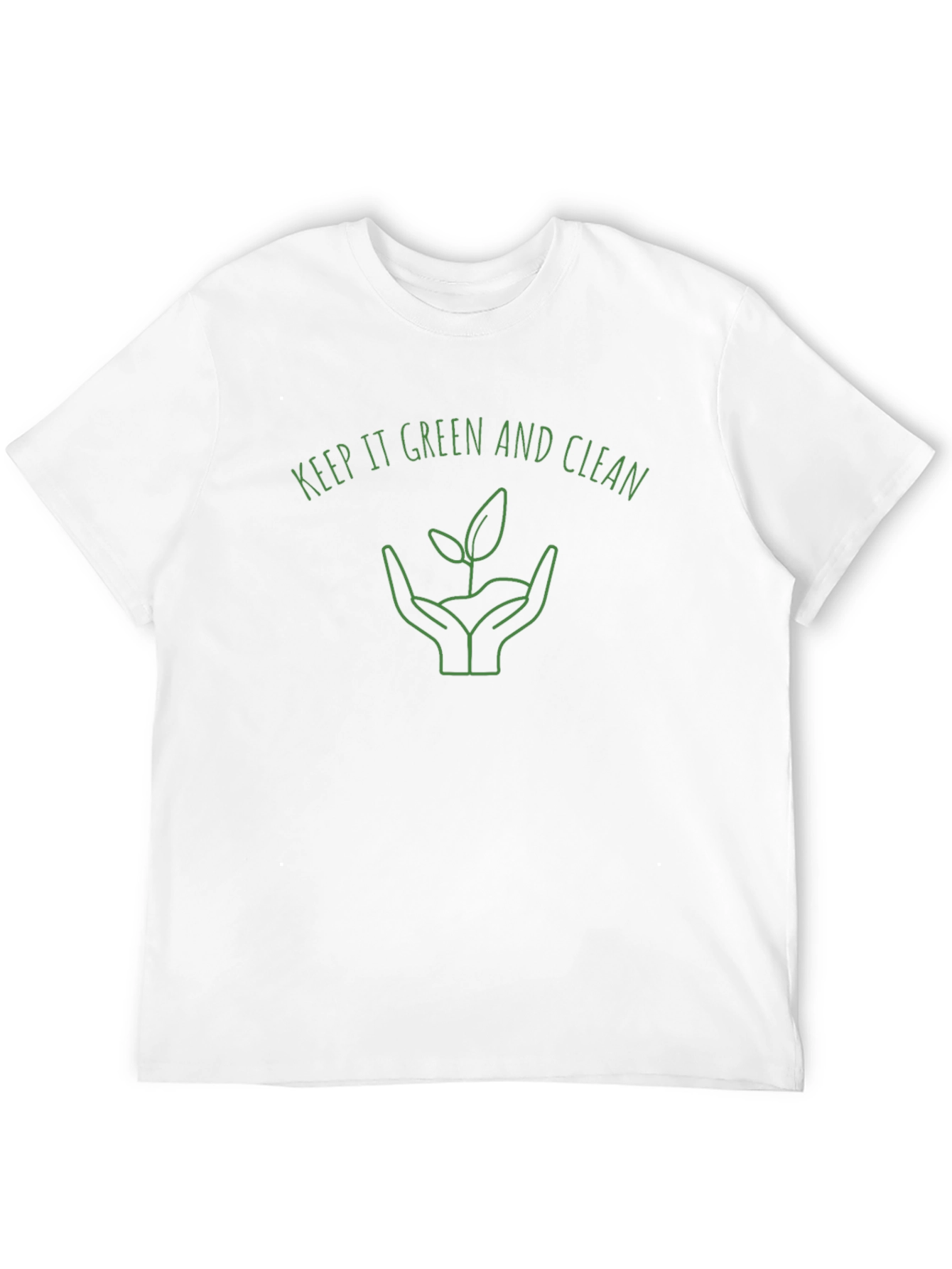 Eco-Friendly Keep It Green and Clean T-Shirt