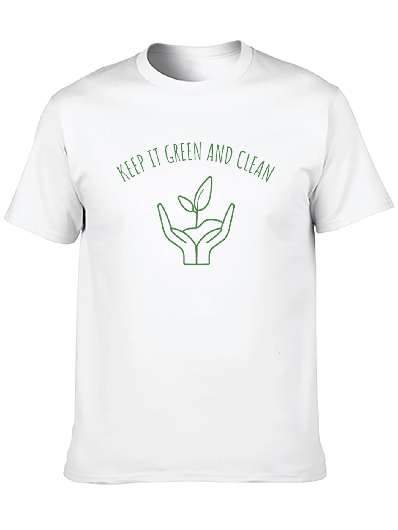 Eco-Friendly Keep It Green and Clean T-Shirt