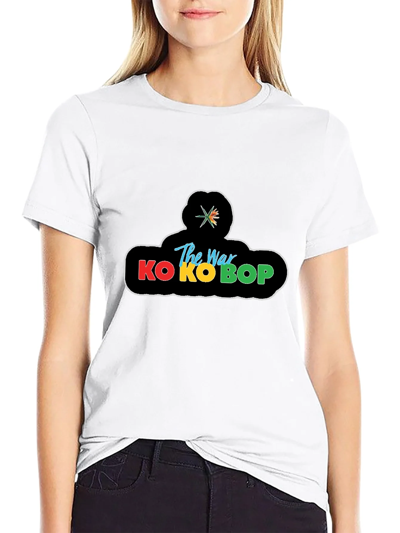 EXO KOKOBOP Black T-Shirt K-Pop Band Tee