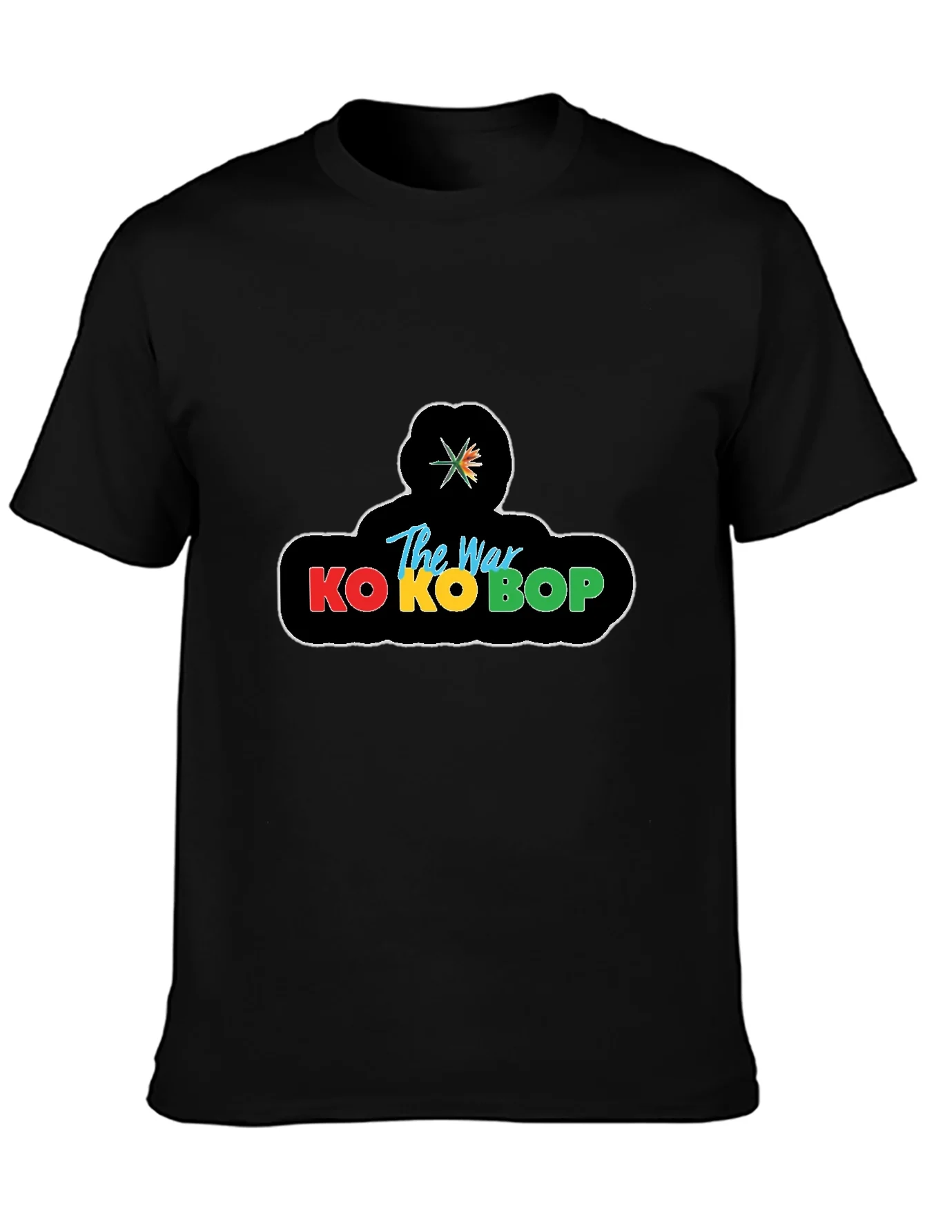 EXO KOKOBOP Black T-Shirt K-Pop Band Tee