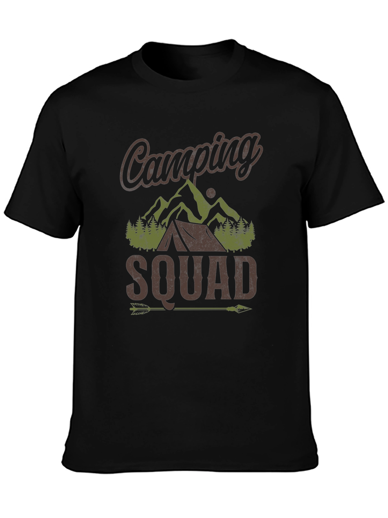 Camping Squad Graphic Tee - Adventure Ready!