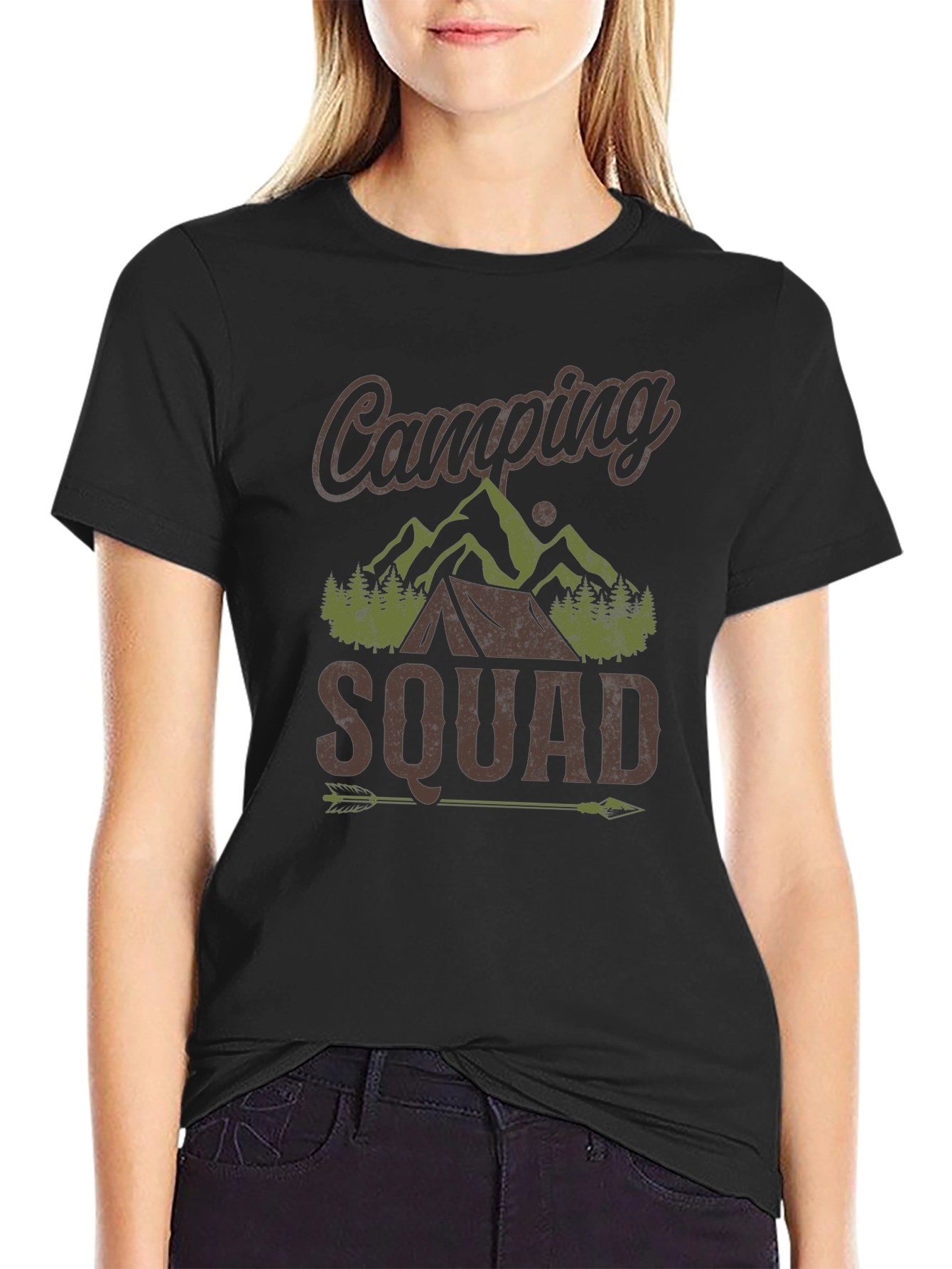 Camping Squad Graphic Tee - Adventure Ready!