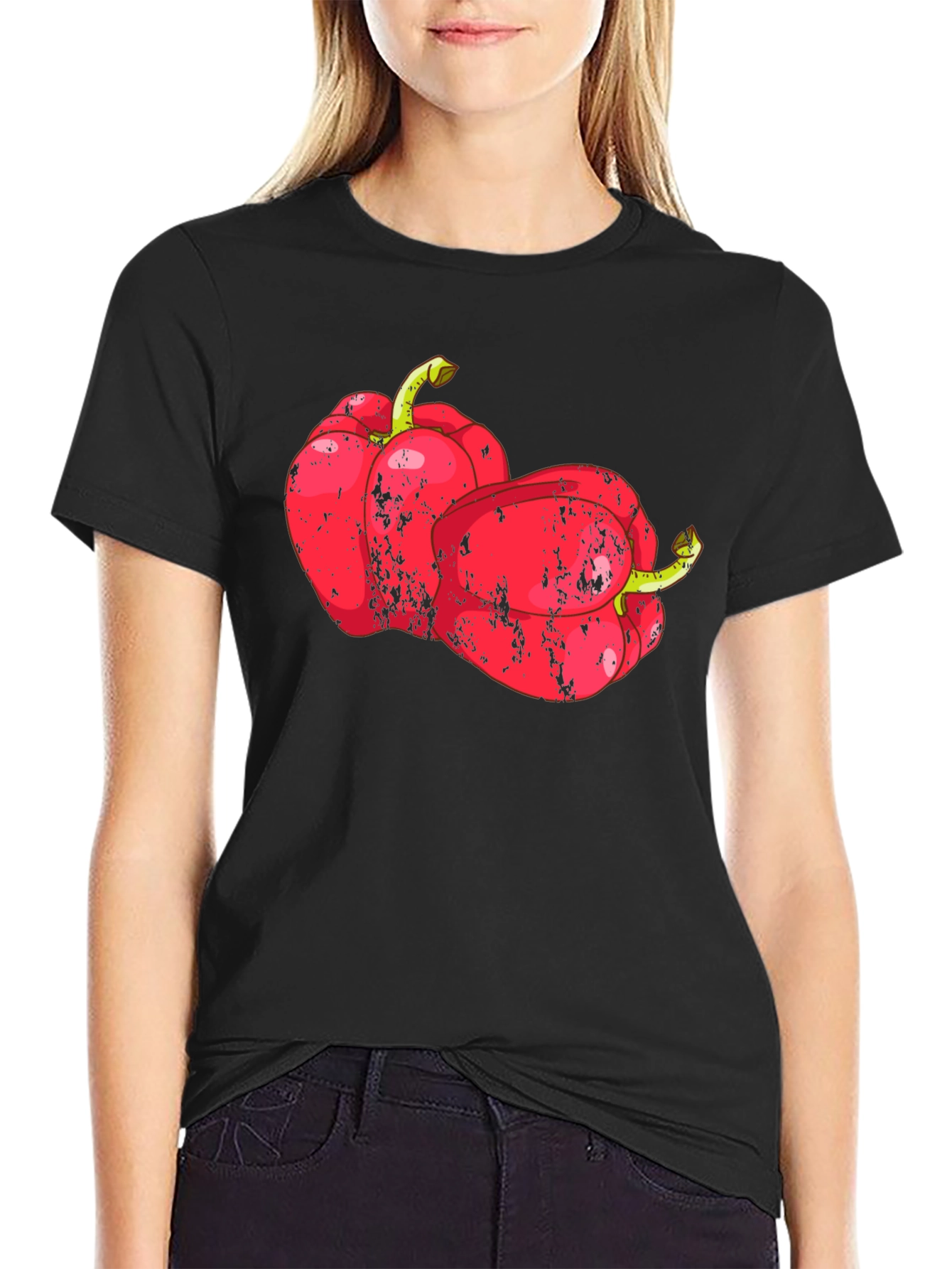 Red Pepper Graphic T-Shirt - Unique Design