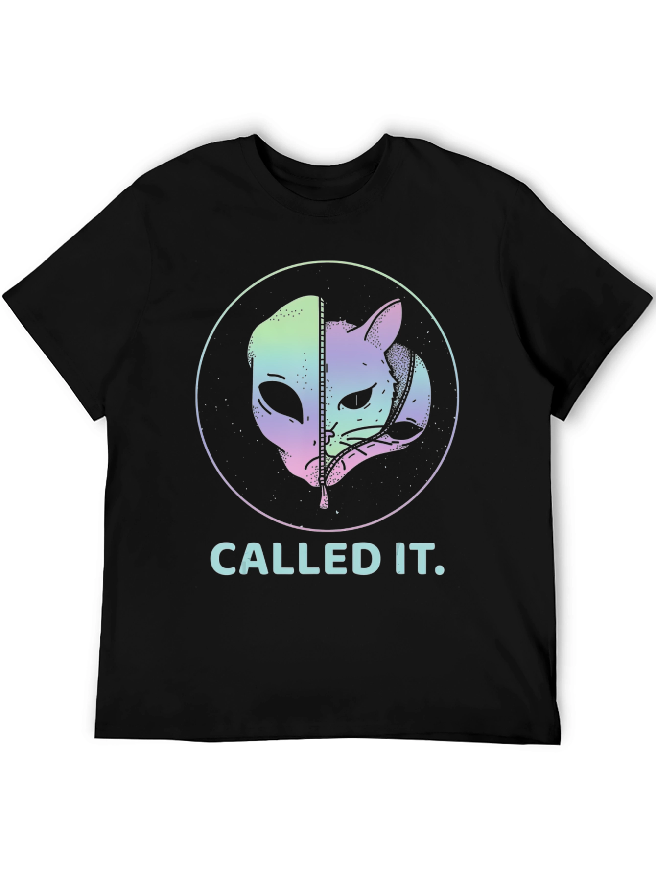 Called It Alien Cat T-Shirt