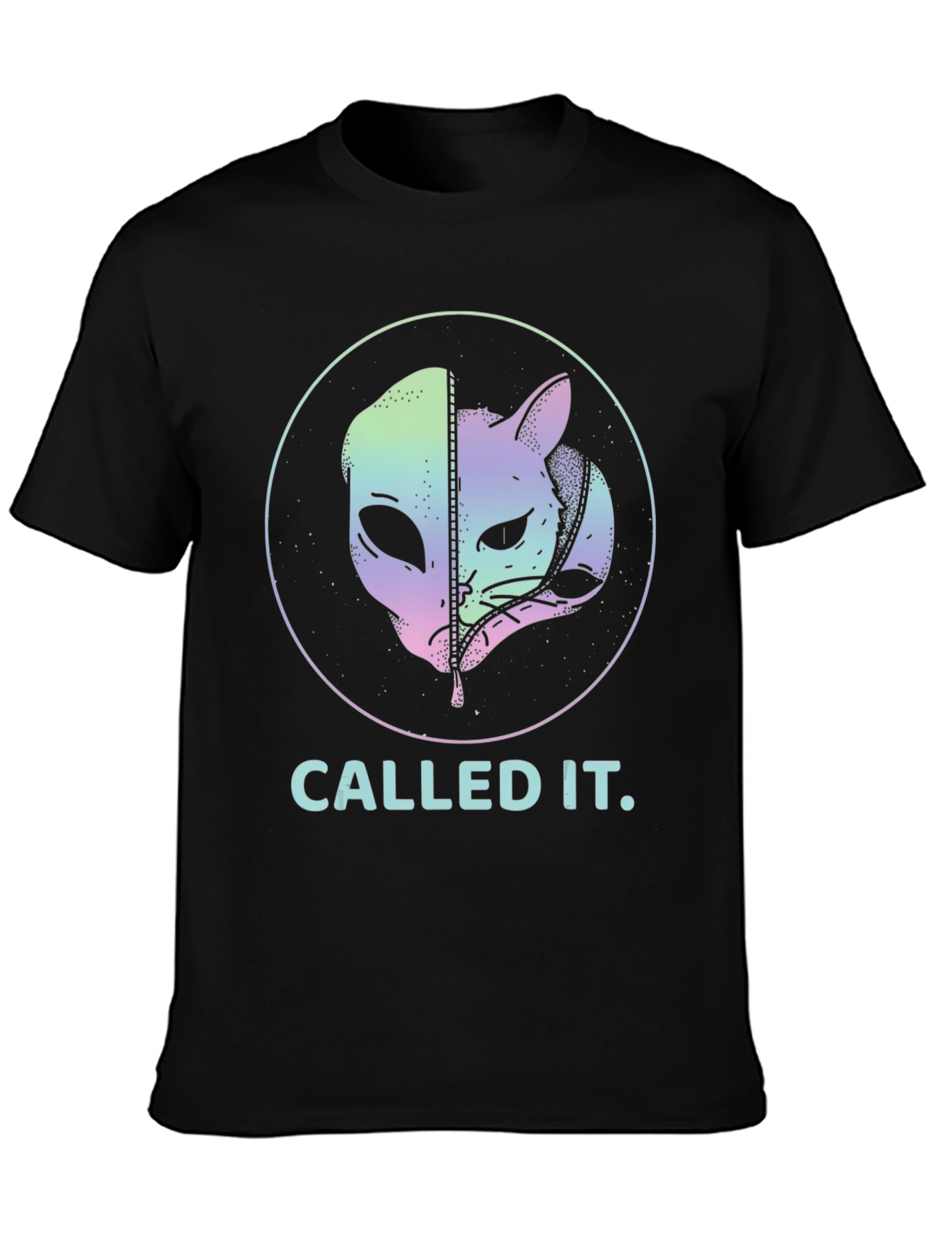 Called It Alien Cat T-Shirt
