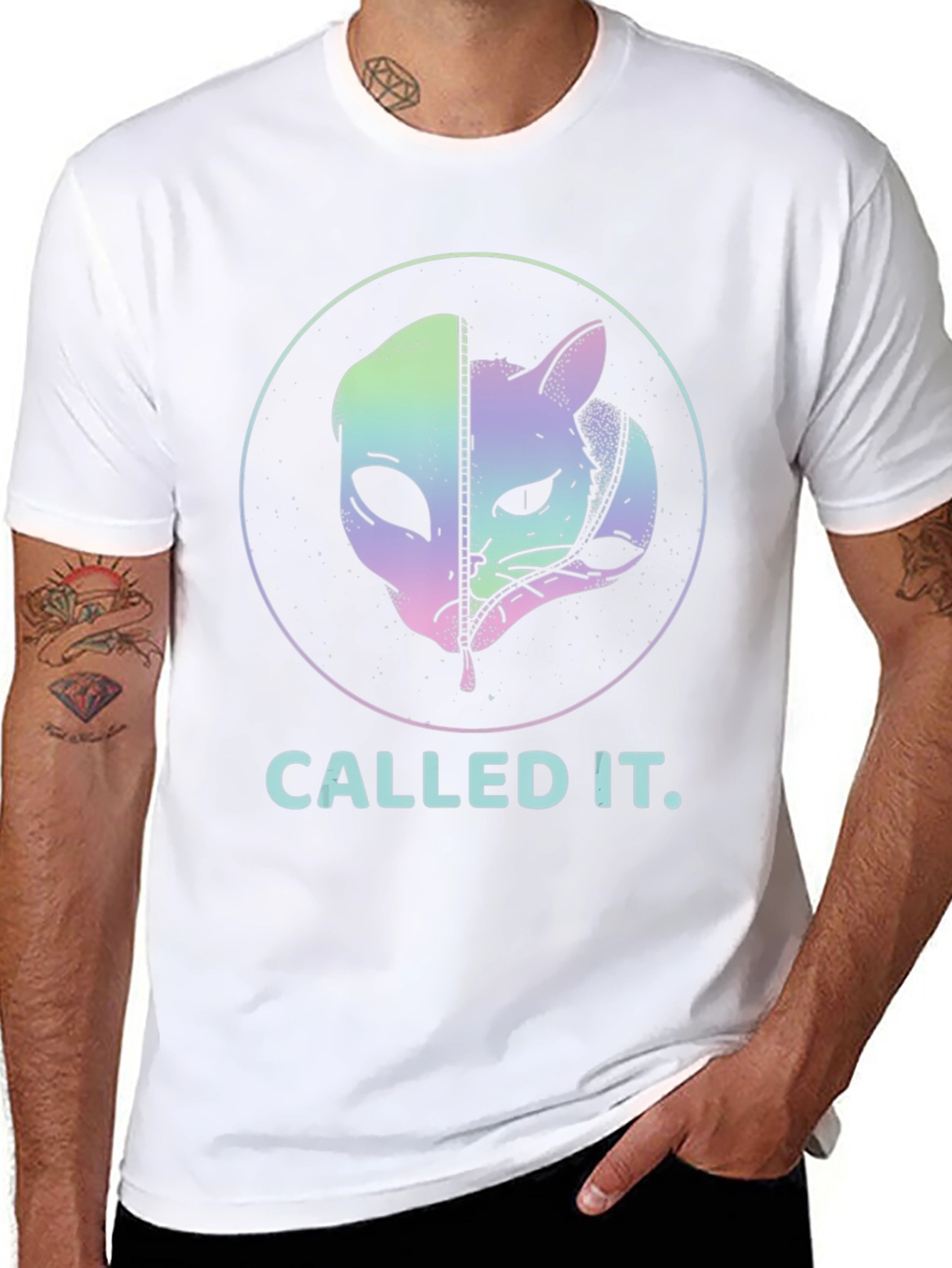 Called It Alien Cat T-Shirt