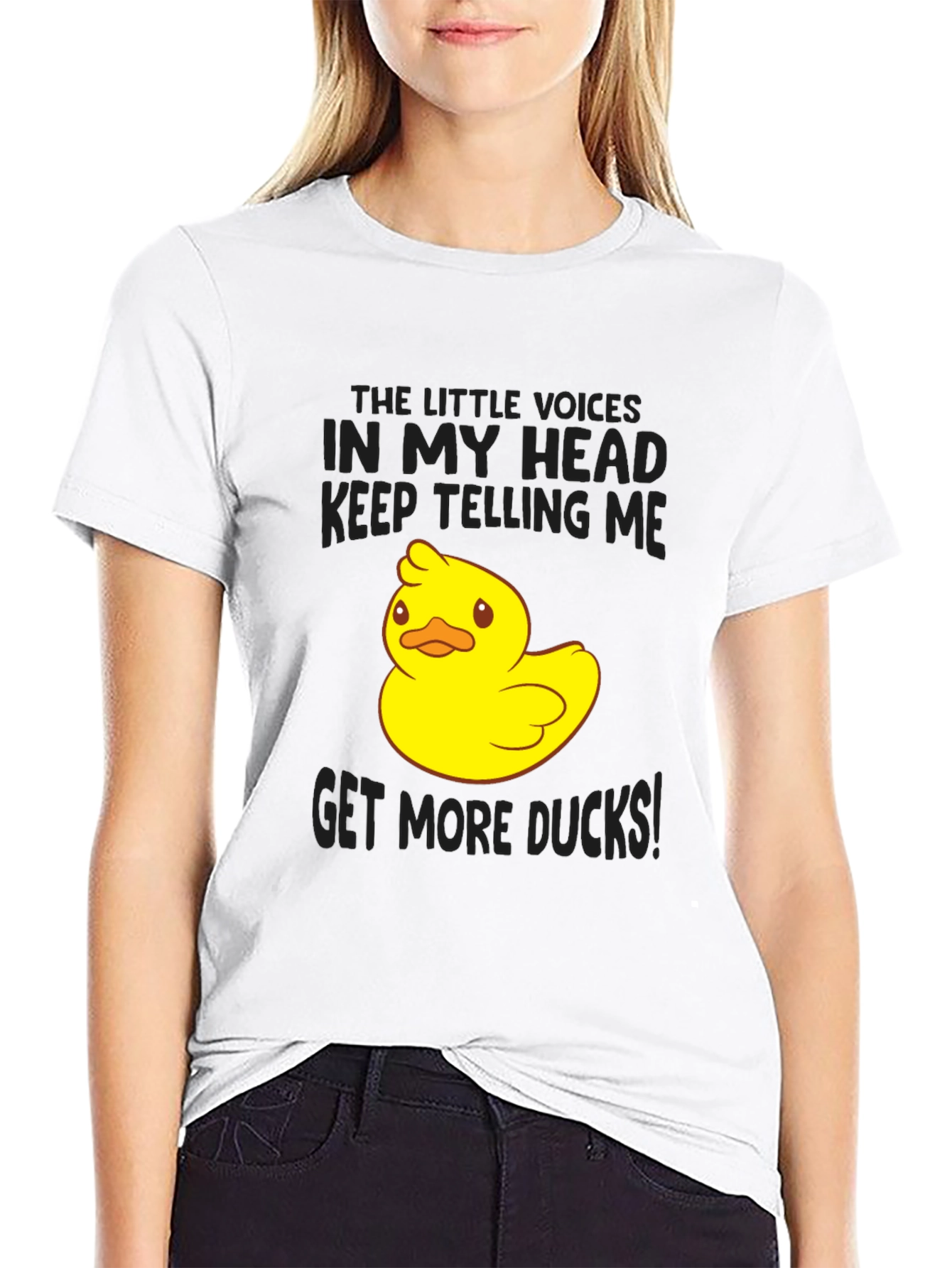Funny Duck T-Shirt - Get More Ducks!