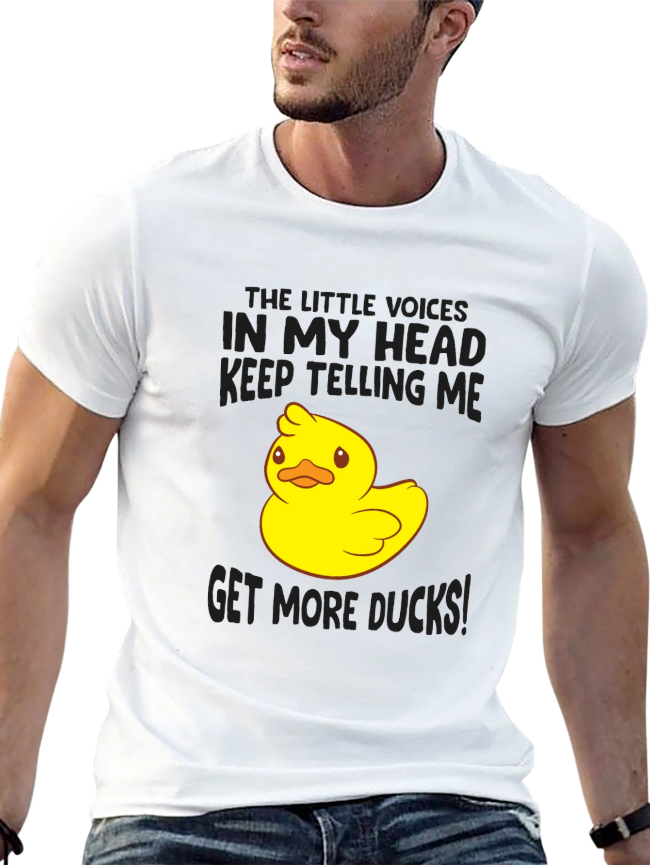 Funny Duck T-Shirt - Get More Ducks!
