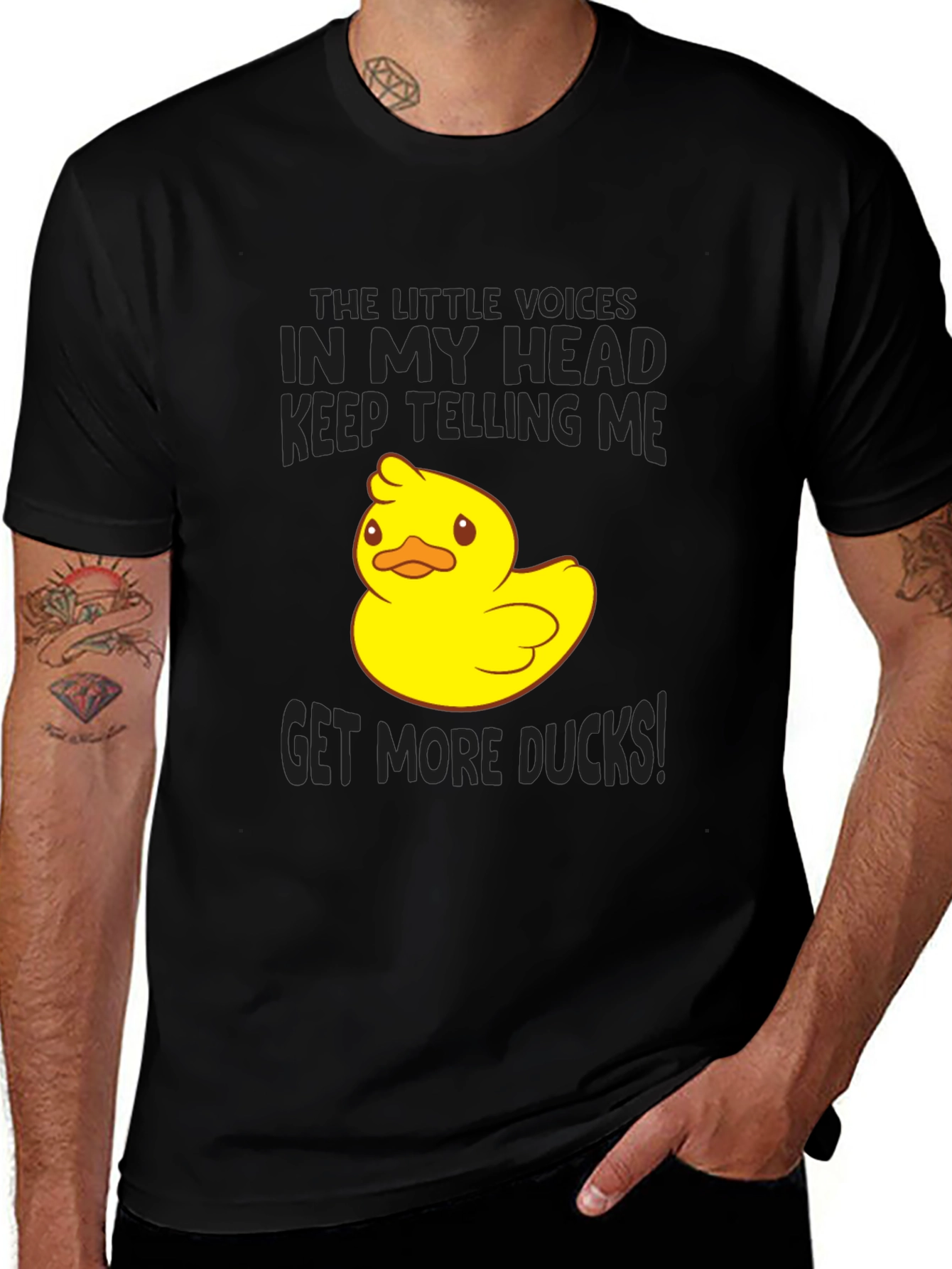 Funny Duck T-Shirt - Get More Ducks!