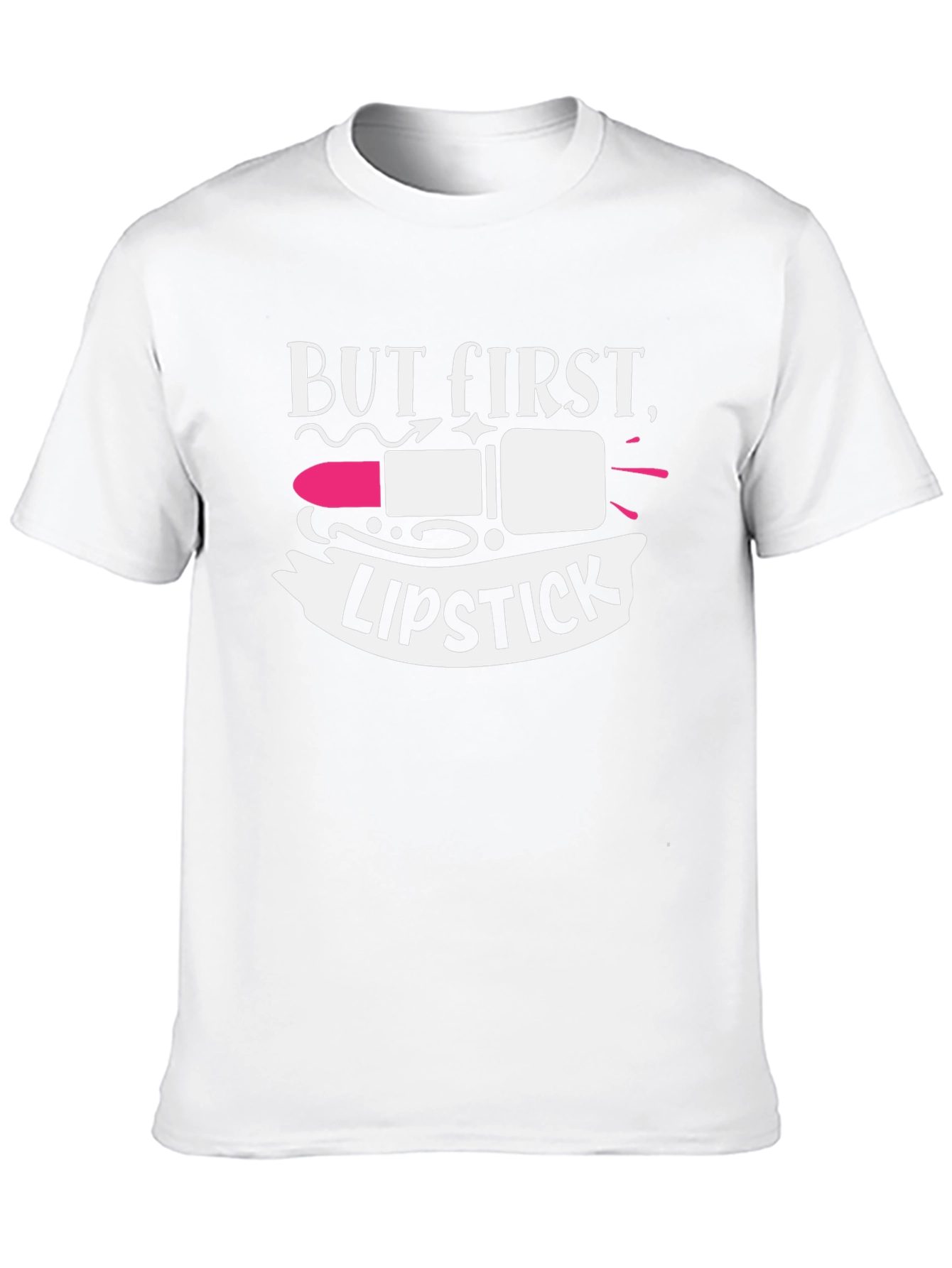 But First Lipstick Graphic Tee