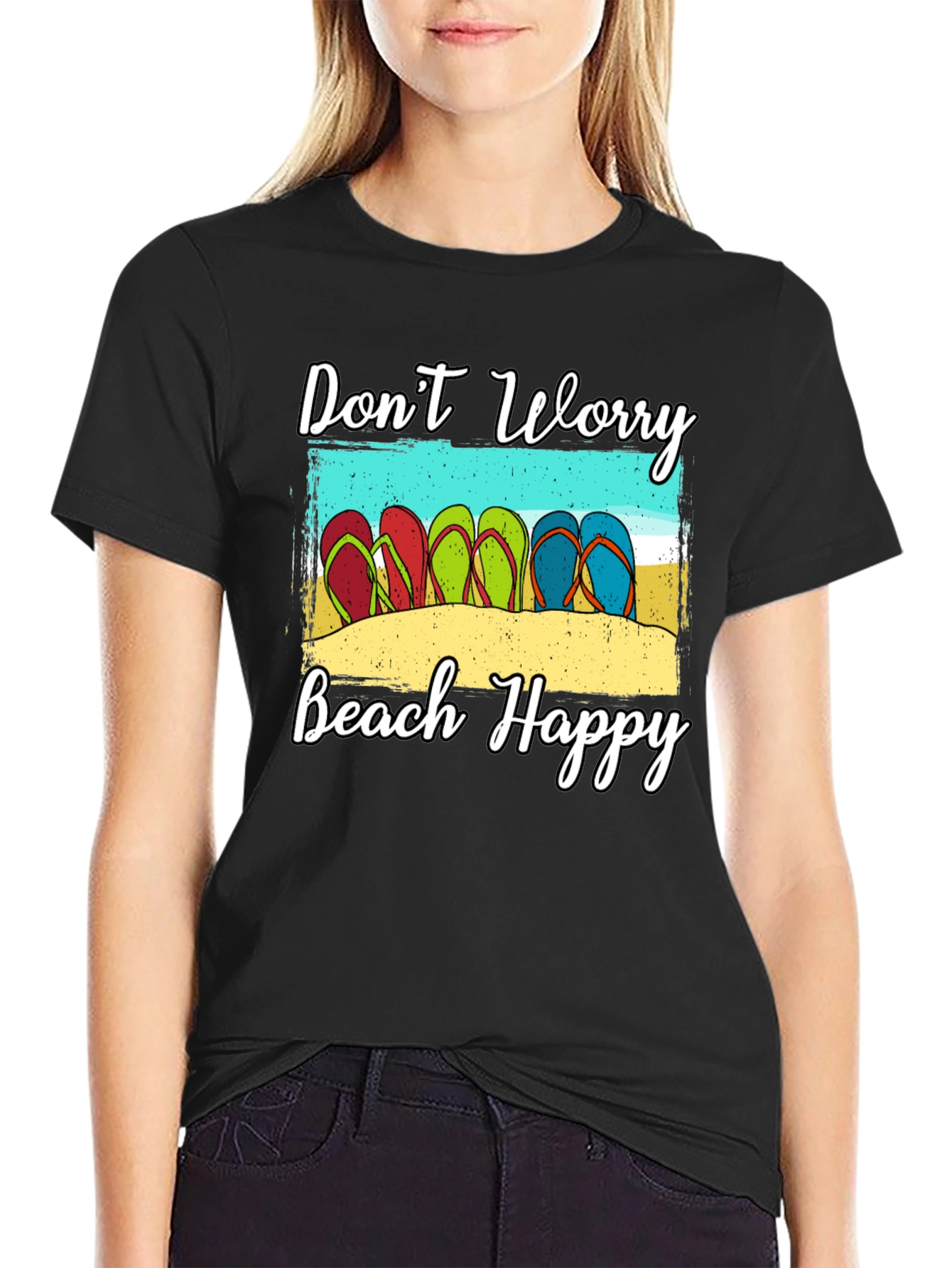 Dont Worry Beach Happy T-Shirt