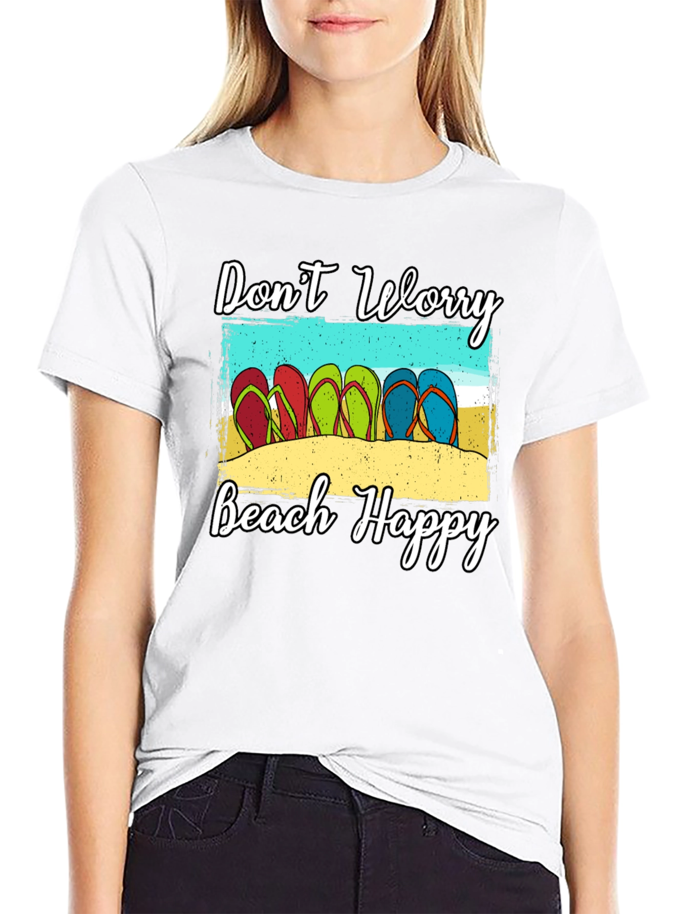 Dont Worry Beach Happy T-Shirt