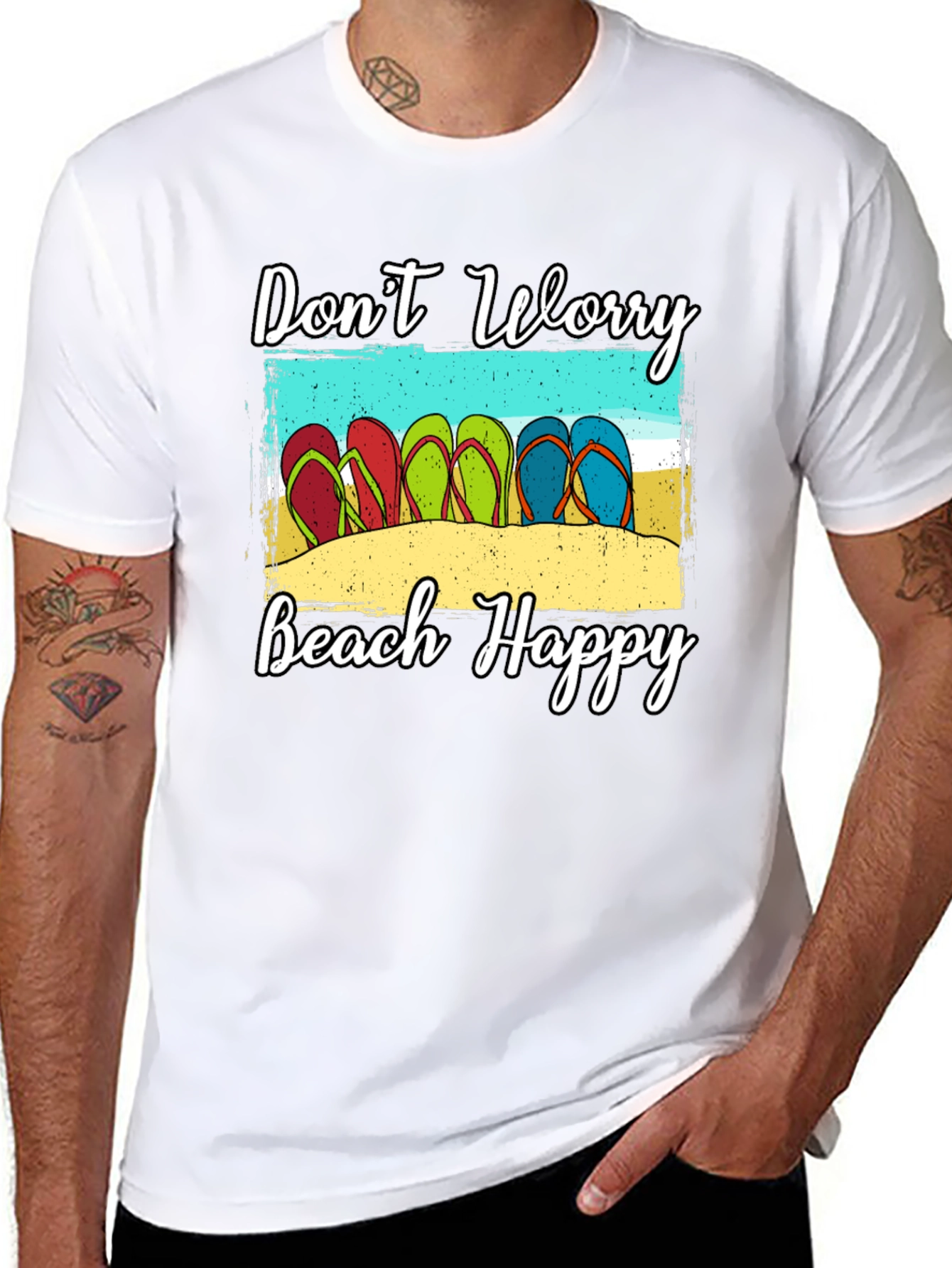 Dont Worry Beach Happy T-Shirt