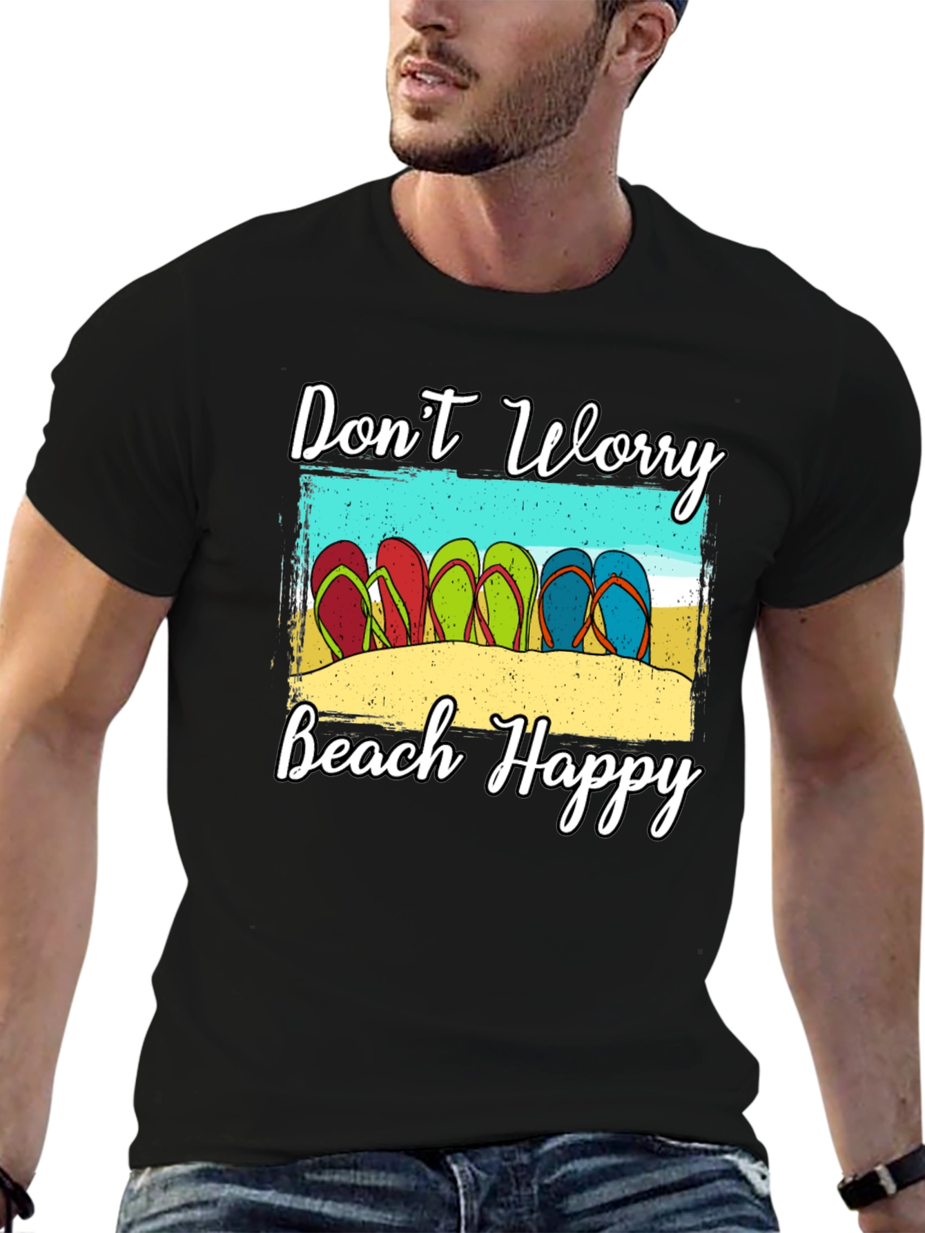 Dont Worry Beach Happy T-Shirt