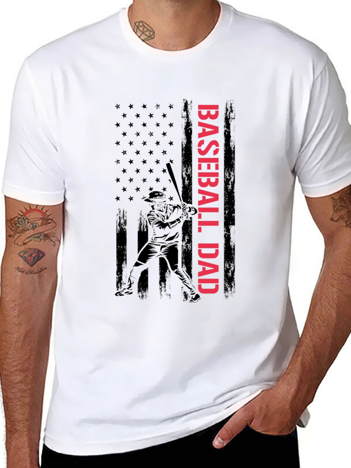 Baseball Dad Graphic Tee