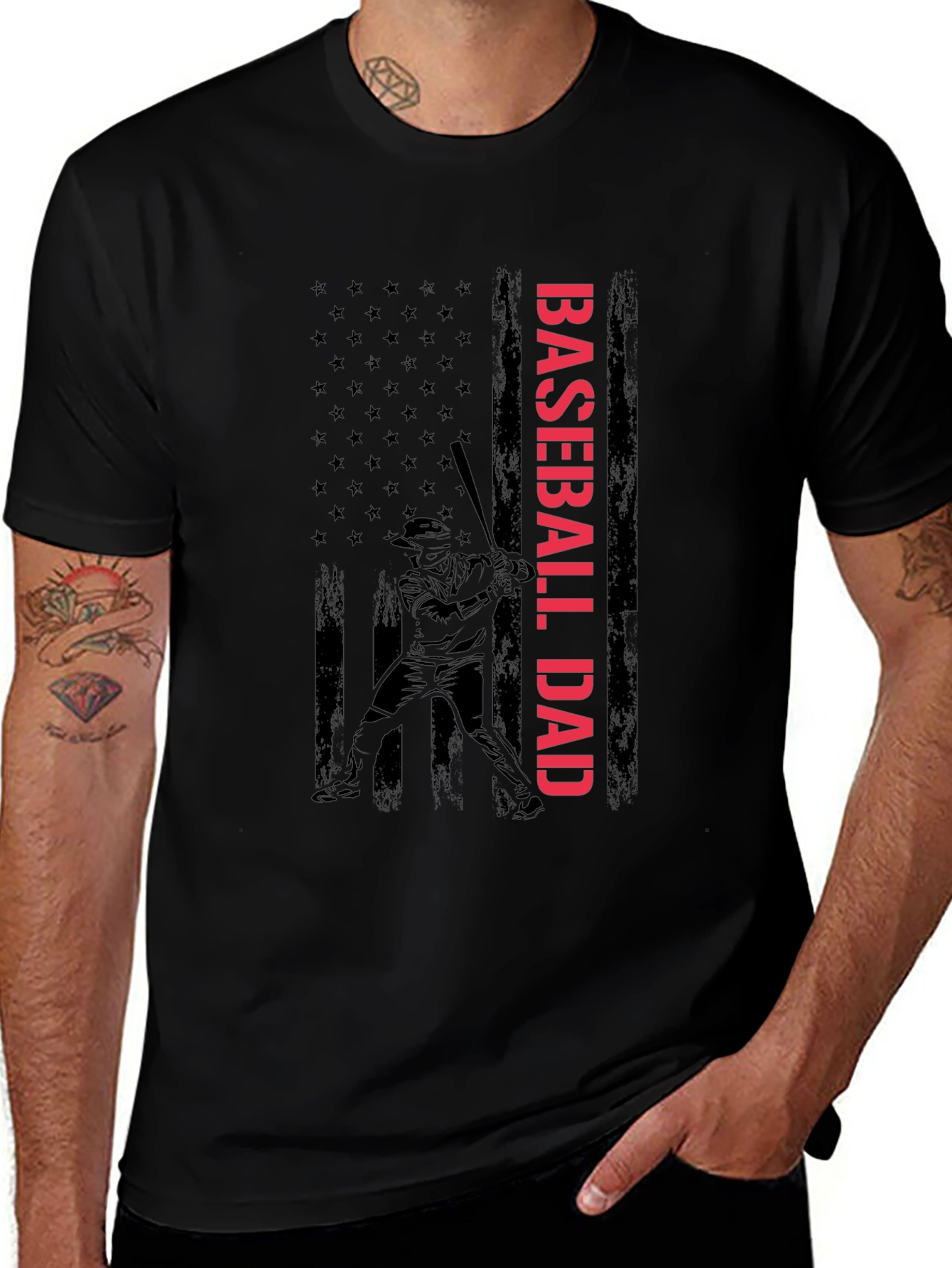 Baseball Dad Graphic Tee