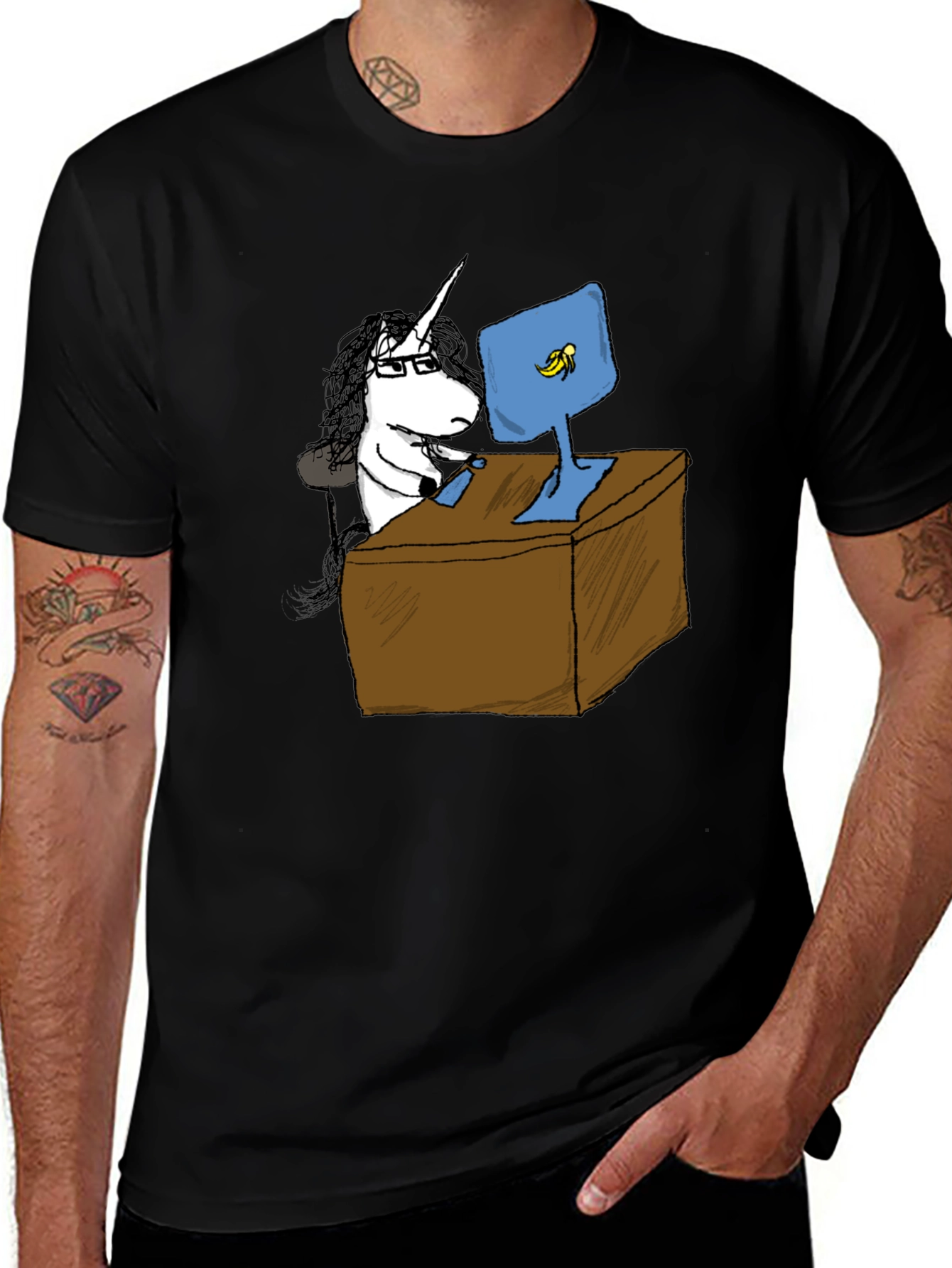 Unicorn Programmer Graphic Tee