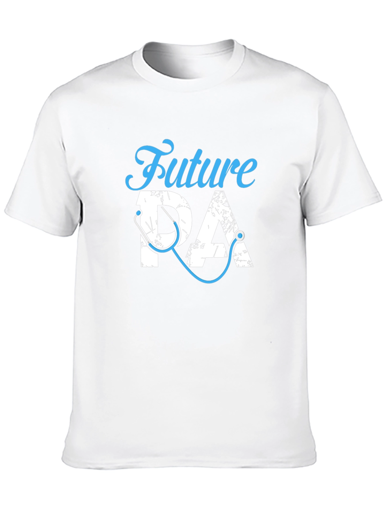 Future PA Stethoscope Black T-Shirt