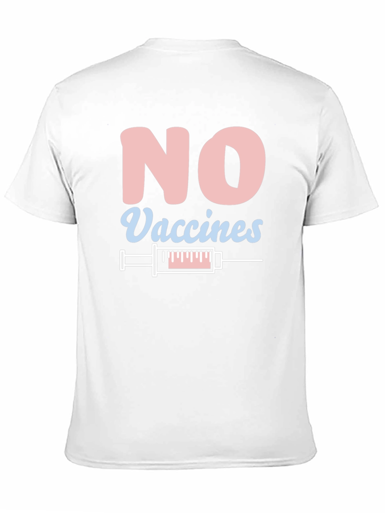 No Vaccines Graphic T-Shirt