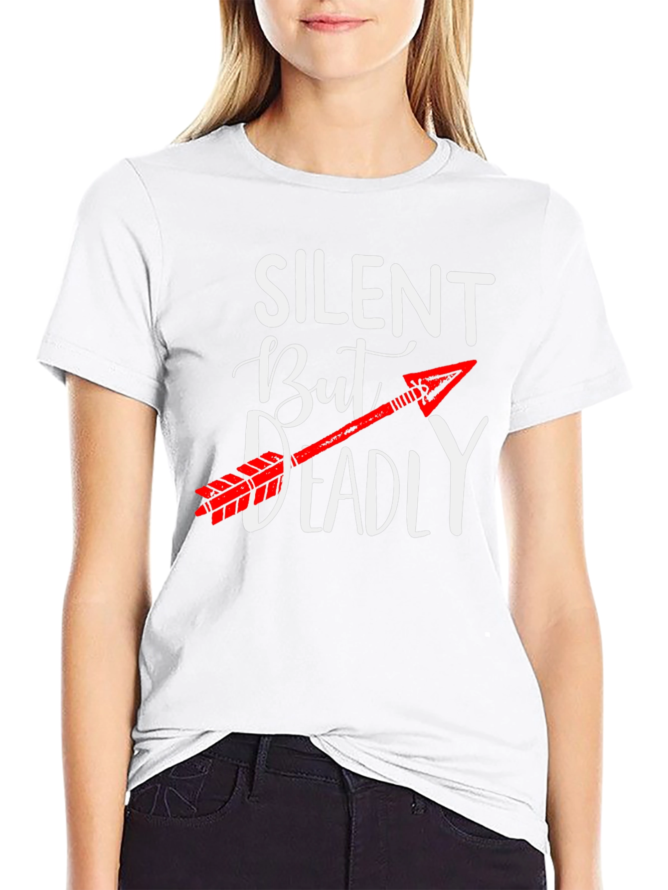 Silent But Deadly Arrow Graphic Tee