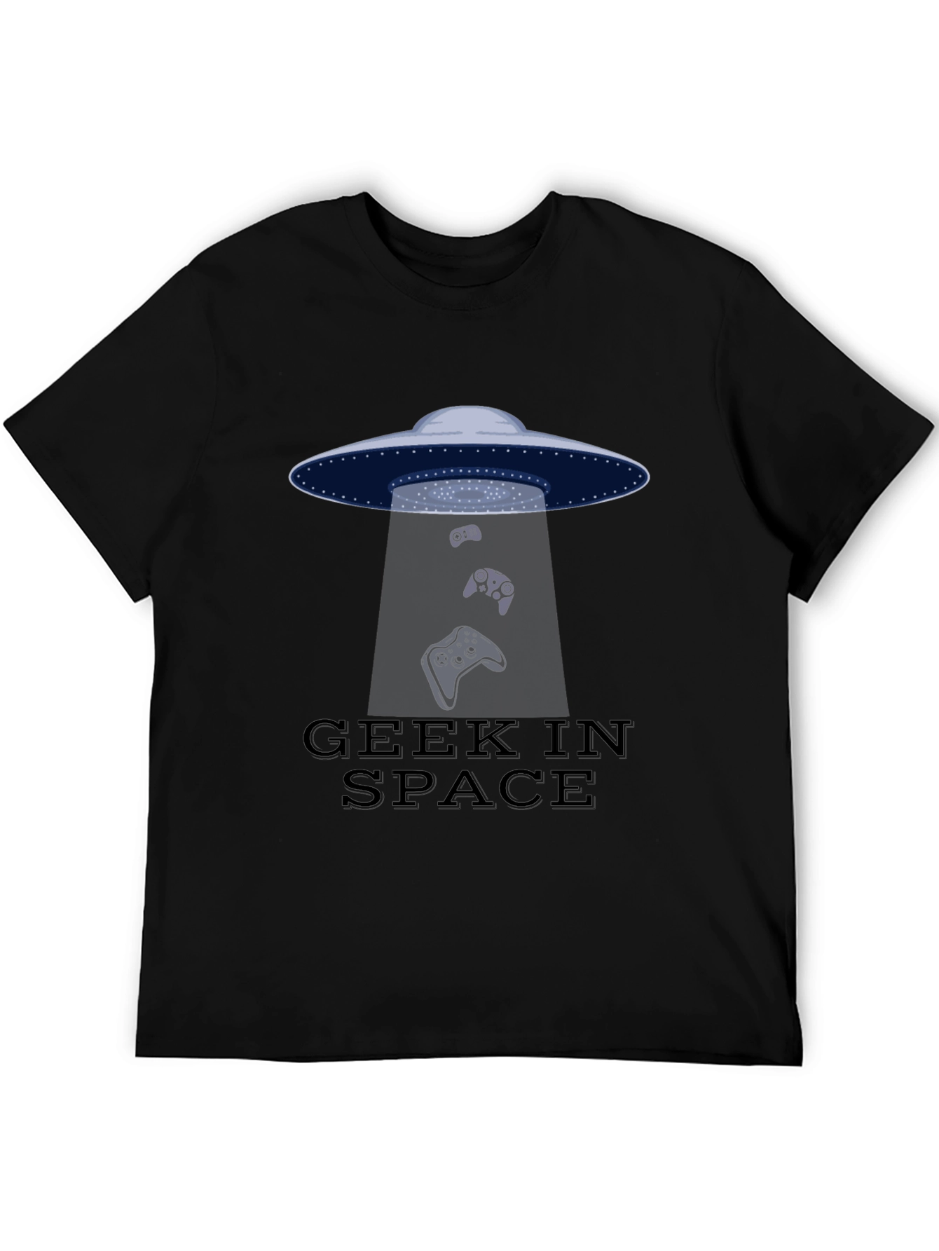 Geek in Space UFO Abduction T-Shirt