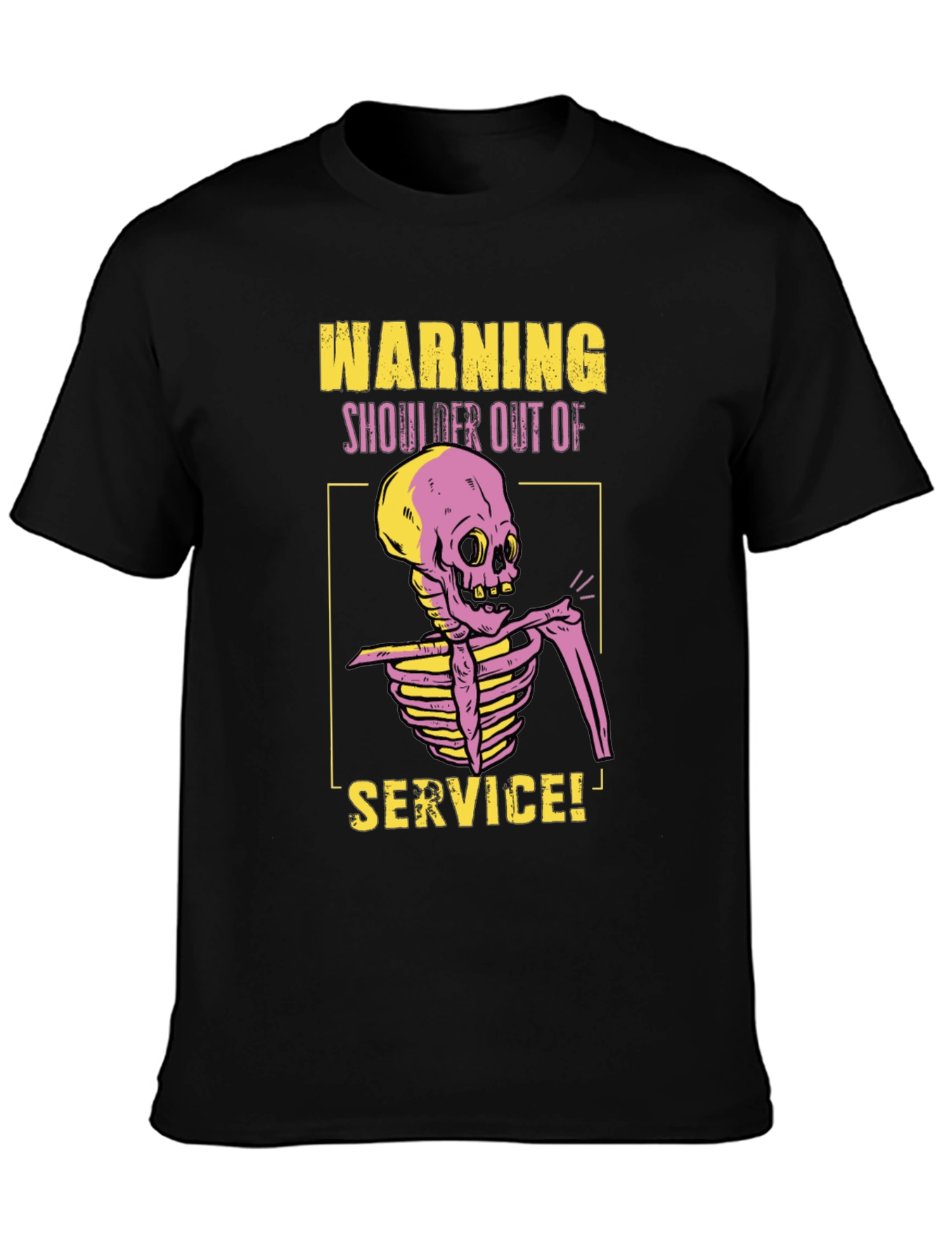 Warning Shoulder Out of Service T-Shirt