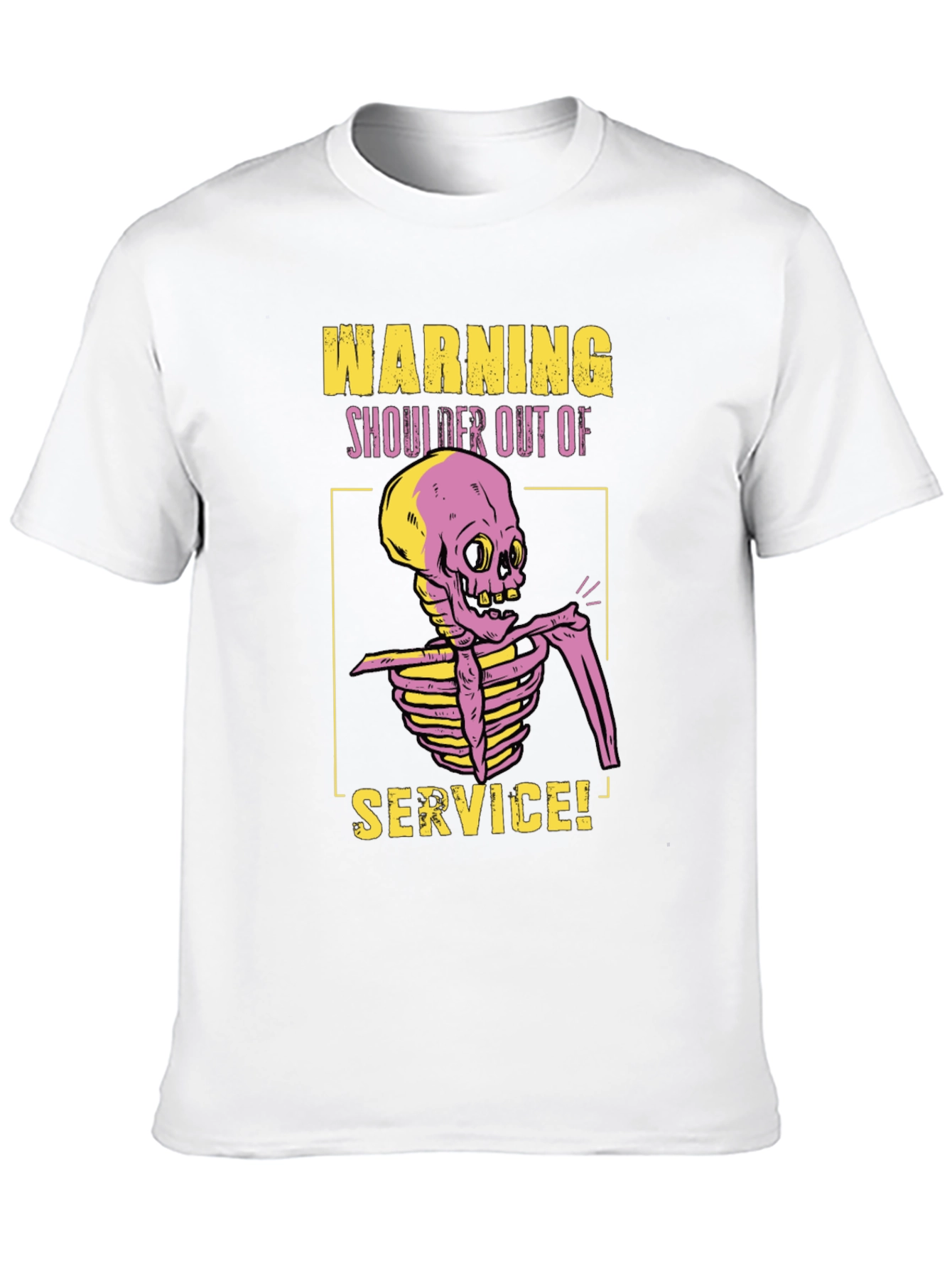Warning Shoulder Out of Service T-Shirt