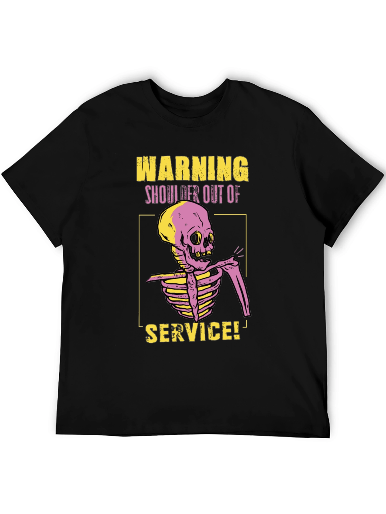 Warning Shoulder Out of Service T-Shirt