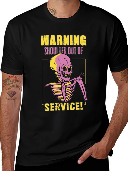 Warning Shoulder Out of Service T-Shirt