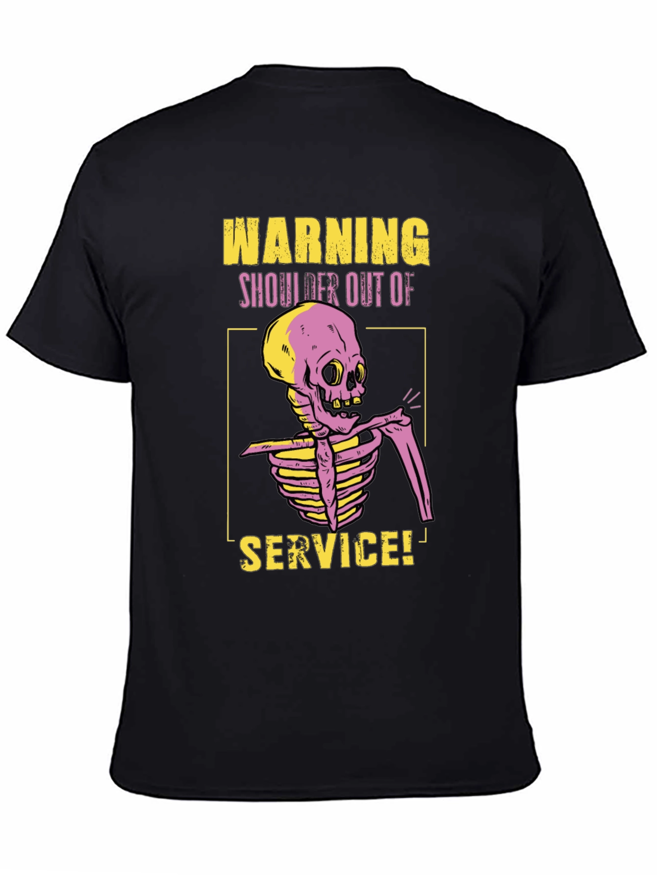 Warning Shoulder Out of Service T-Shirt