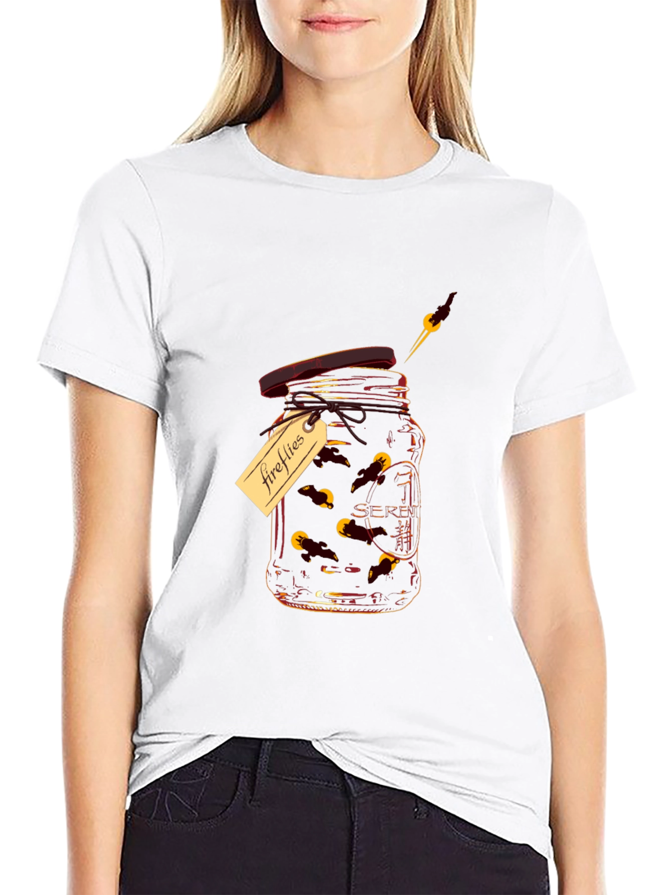 Fireflies in a Jar Graphic T-Shirt
