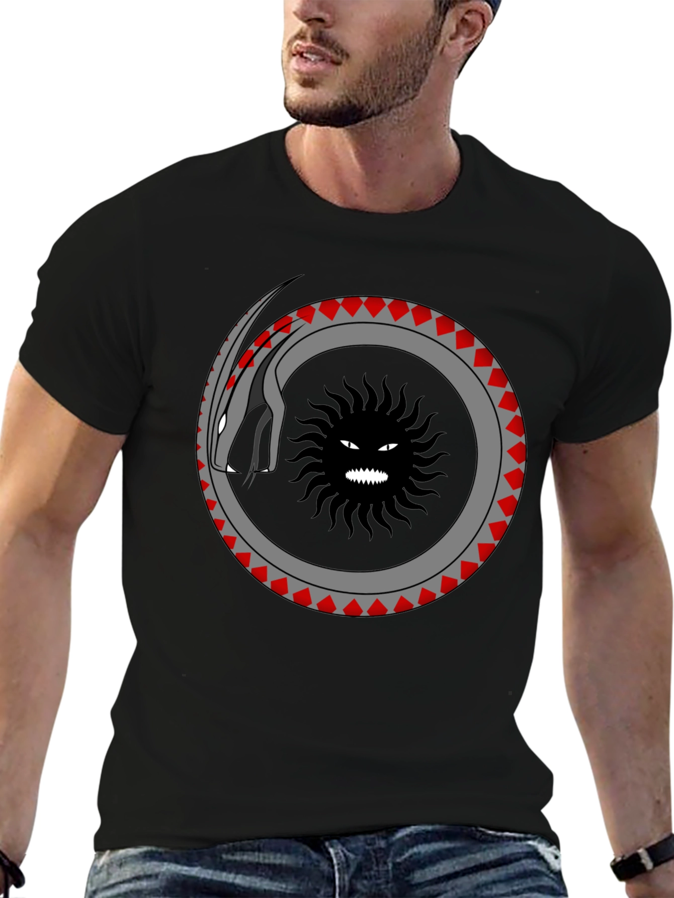 Ouroboros Sun Graphic Tee