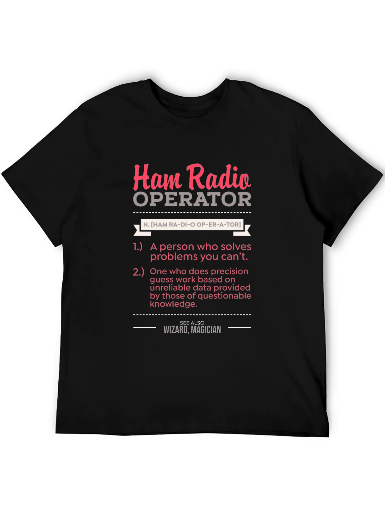 Ham Radio Operator Definition T-Shirt