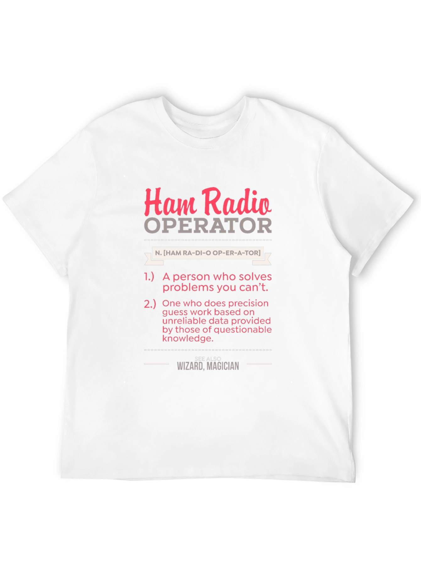 Ham Radio Operator Definition T-Shirt